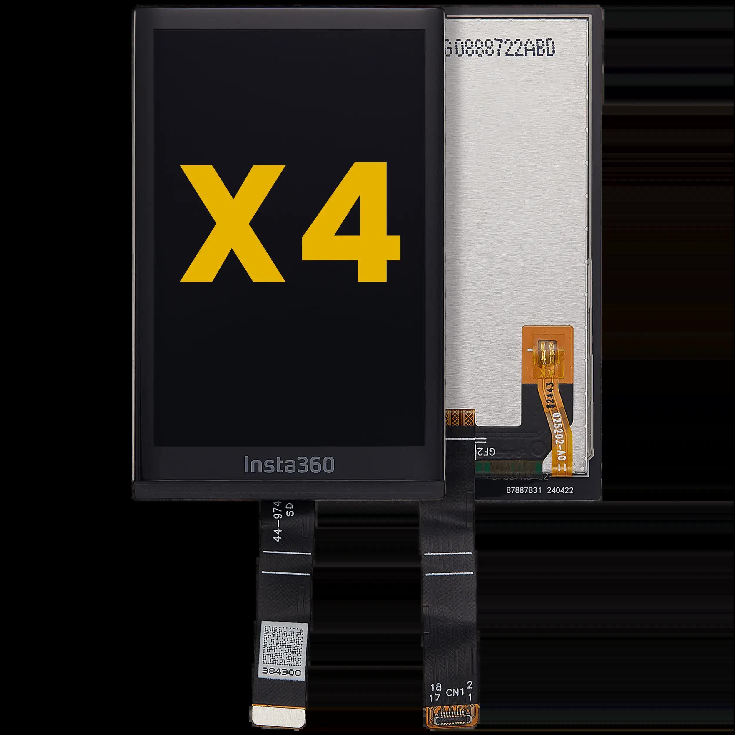 LCD Display Displayeinheit Action Kamera für Insta360 X4