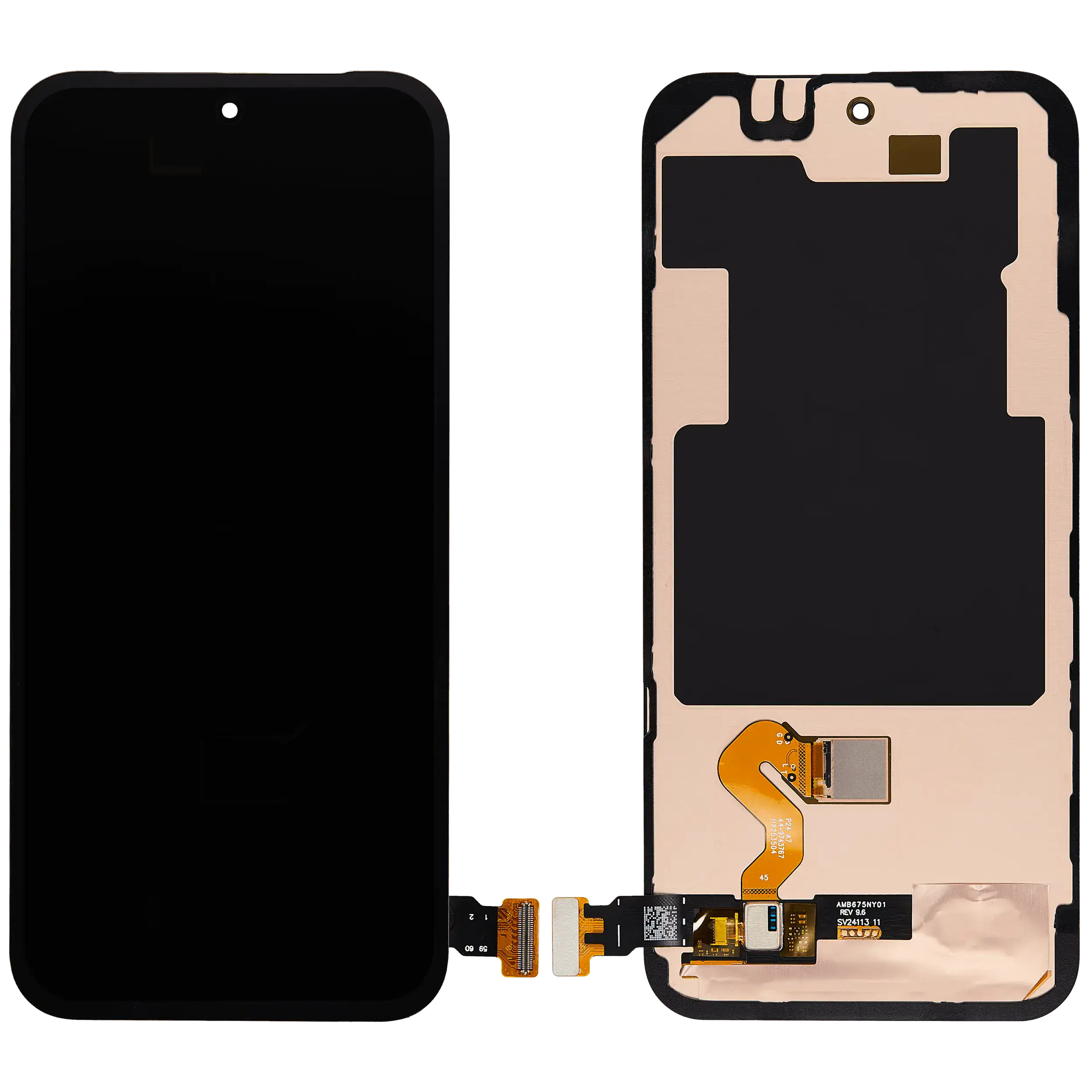 OLED Display mit Rahmen (mit Fingerprint Sensor) für Google Pixel 9 Pro XL (Aftermarket Plus) – Bild 2