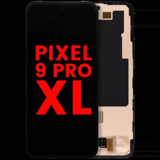 OLED Display mit Rahmen (mit Fingerprint Sensor) für Google Pixel 9 Pro XL (Aftermarket Plus)