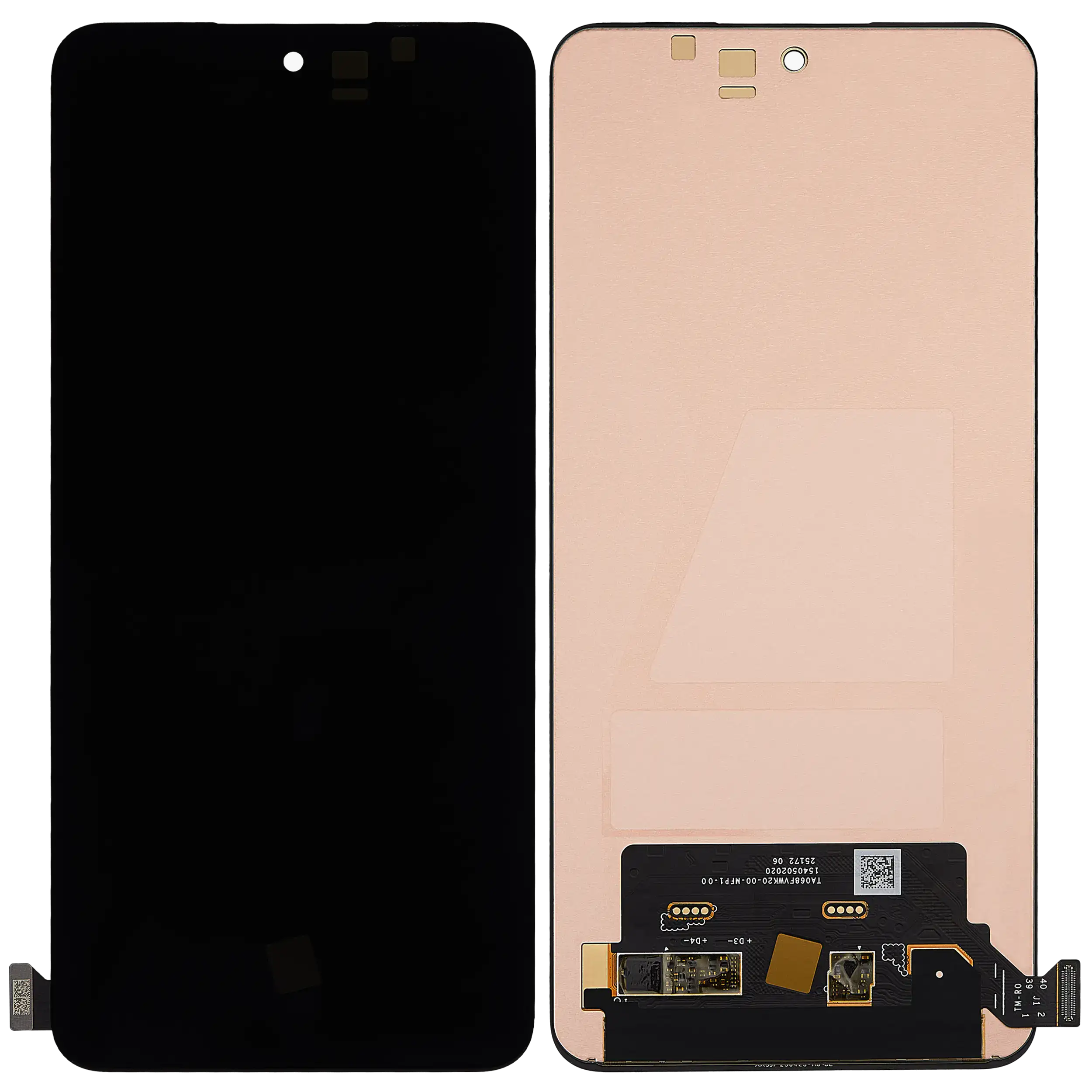 OLED Display ohne Rahmen für OnePlus Nord CE5 5G (professionell aufgearbeitet) – Bild 2
