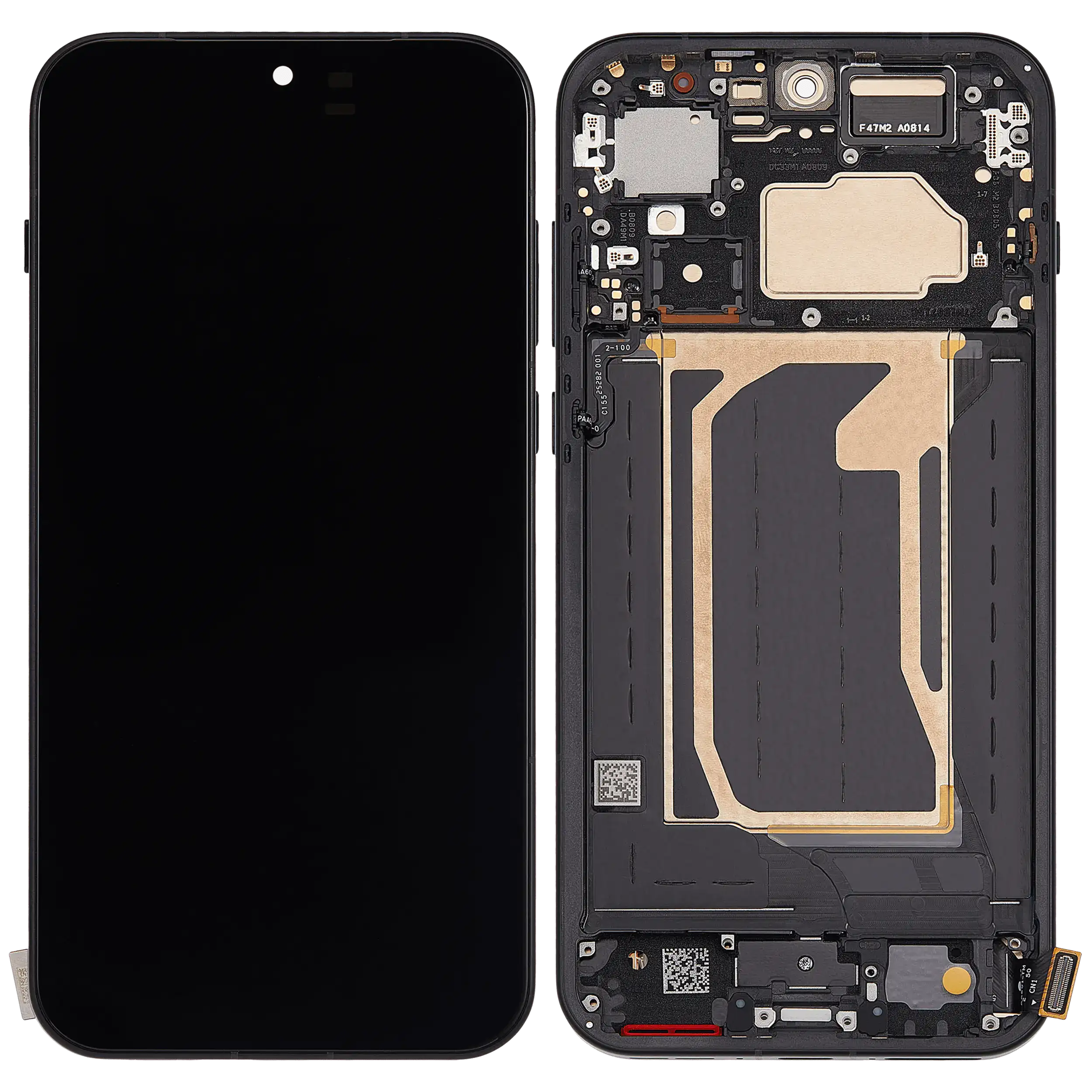 OLED Display mit Rahmen für OnePlus 15 (professionell aufgearbeitet) (Infinite Black) – Bild 2