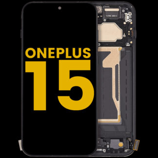 OLED Display mit Rahmen für OnePlus 15 (professionell aufgearbeitet) (Infinite Black)