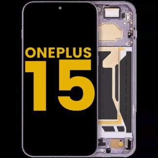 OLED Display mit Rahmen für OnePlus 15 (professionell aufgearbeitet) (Ultra Violet)