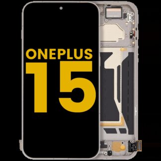 OLED Display mit Rahmen für OnePlus 15 (professionell aufgearbeitet) (Sand Storm)