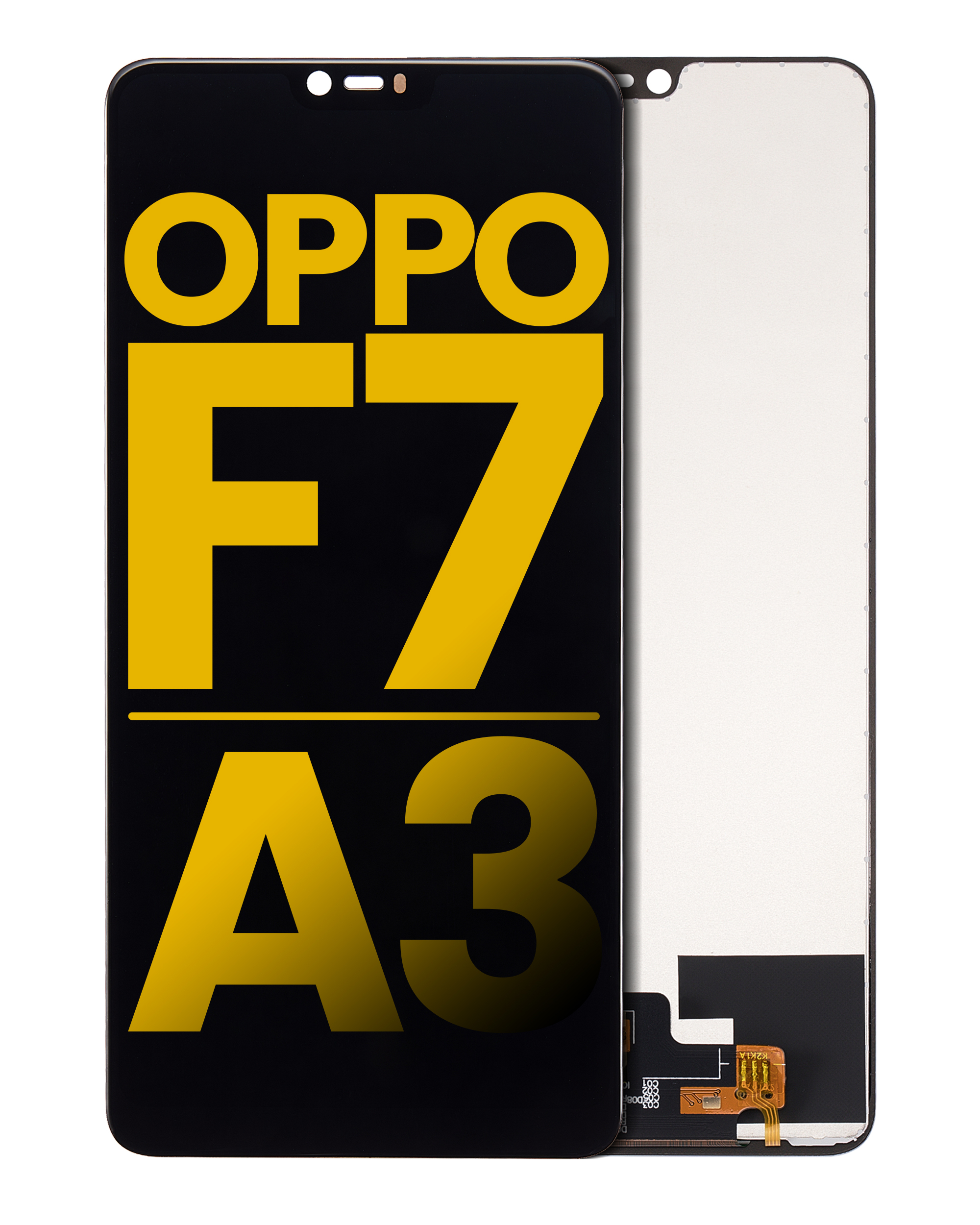 LCD Display mit Rahmen für OPPO A3 5G (CPH2683) (professionell aufgearbeitet) – Bild 3