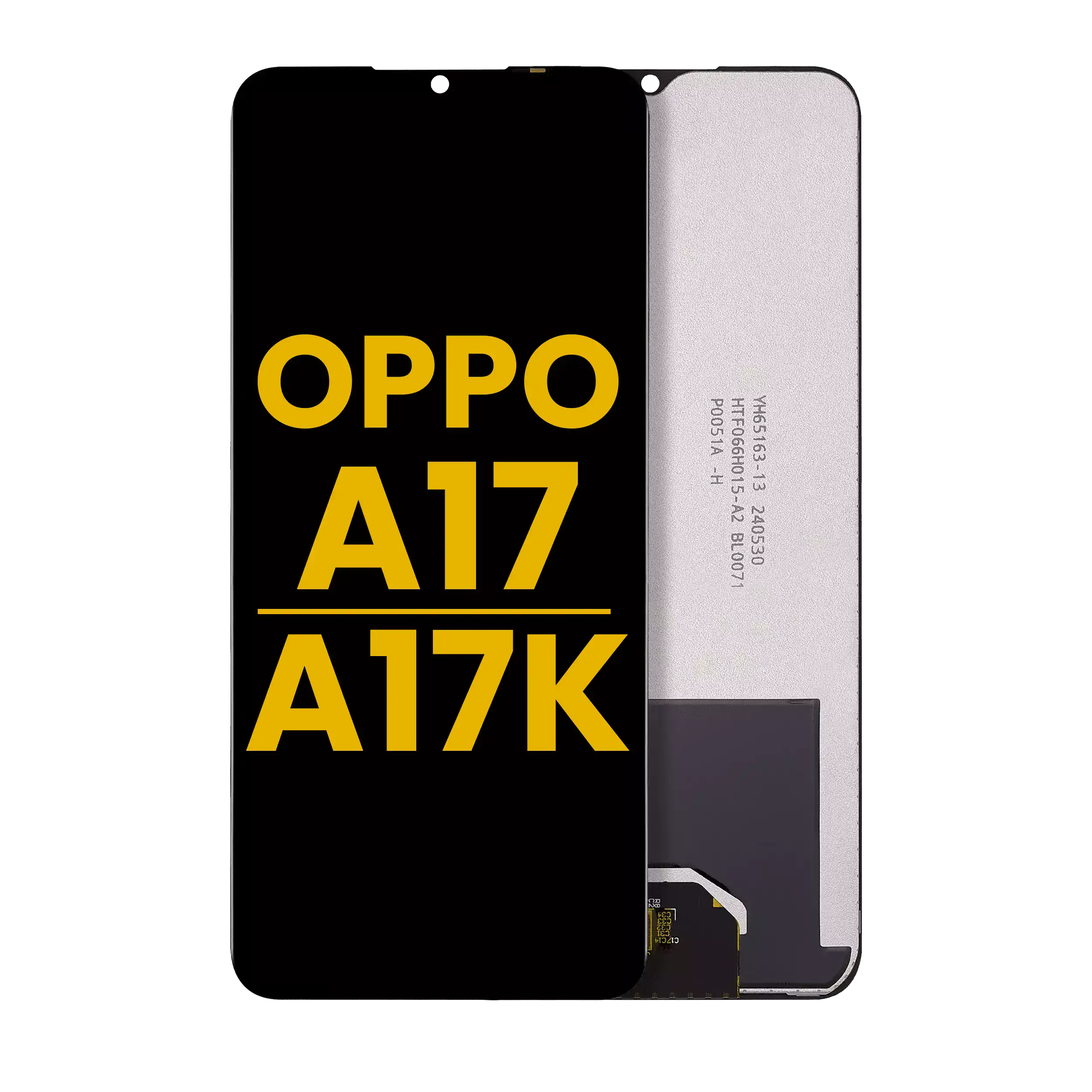 LCD Display mit Rahmen für OPPO A3 5G (CPH2683) (professionell aufgearbeitet) – Bild 4