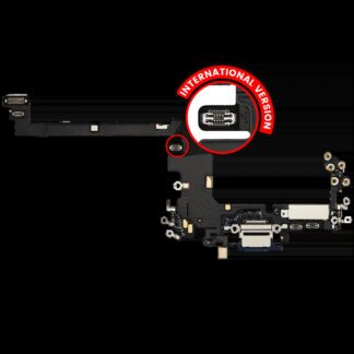 Ladebuchse Flexkabel für iPhone 17 Pro (Premium) (International Version) (Deep Blue)