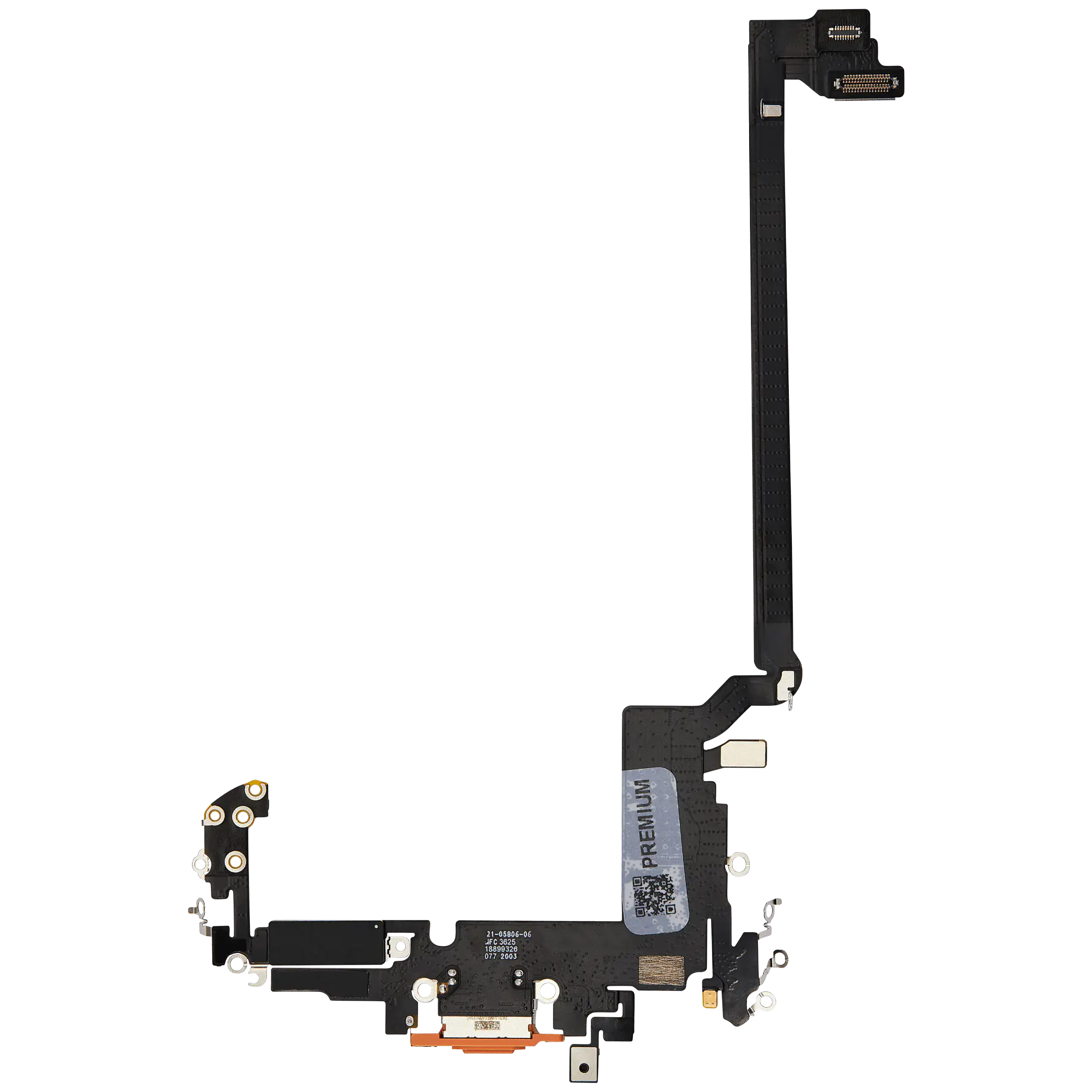 Ladebuchse Flexkabel für iPhone 17 Pro Max (Premium) (International Version) (Cosmic Orange) – Bild 2