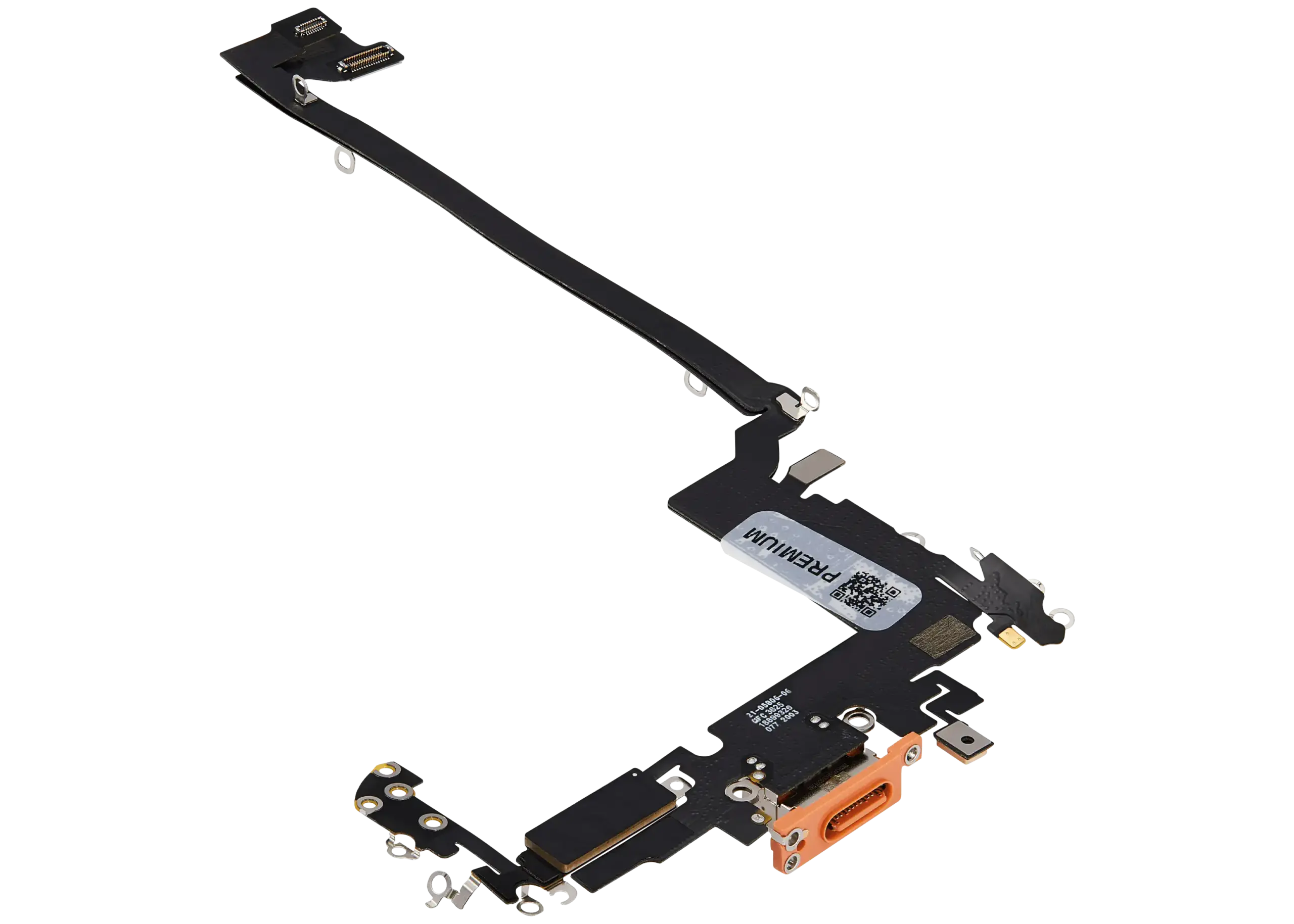 Ladebuchse Flexkabel für iPhone 17 Pro Max (Premium) (International Version) (Cosmic Orange) – Bild 3