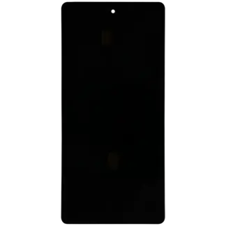 OLED Display mit Rahmen (ohne Fingerprint Sensor) für Google Pixel 6A (Aftermarket Plus)