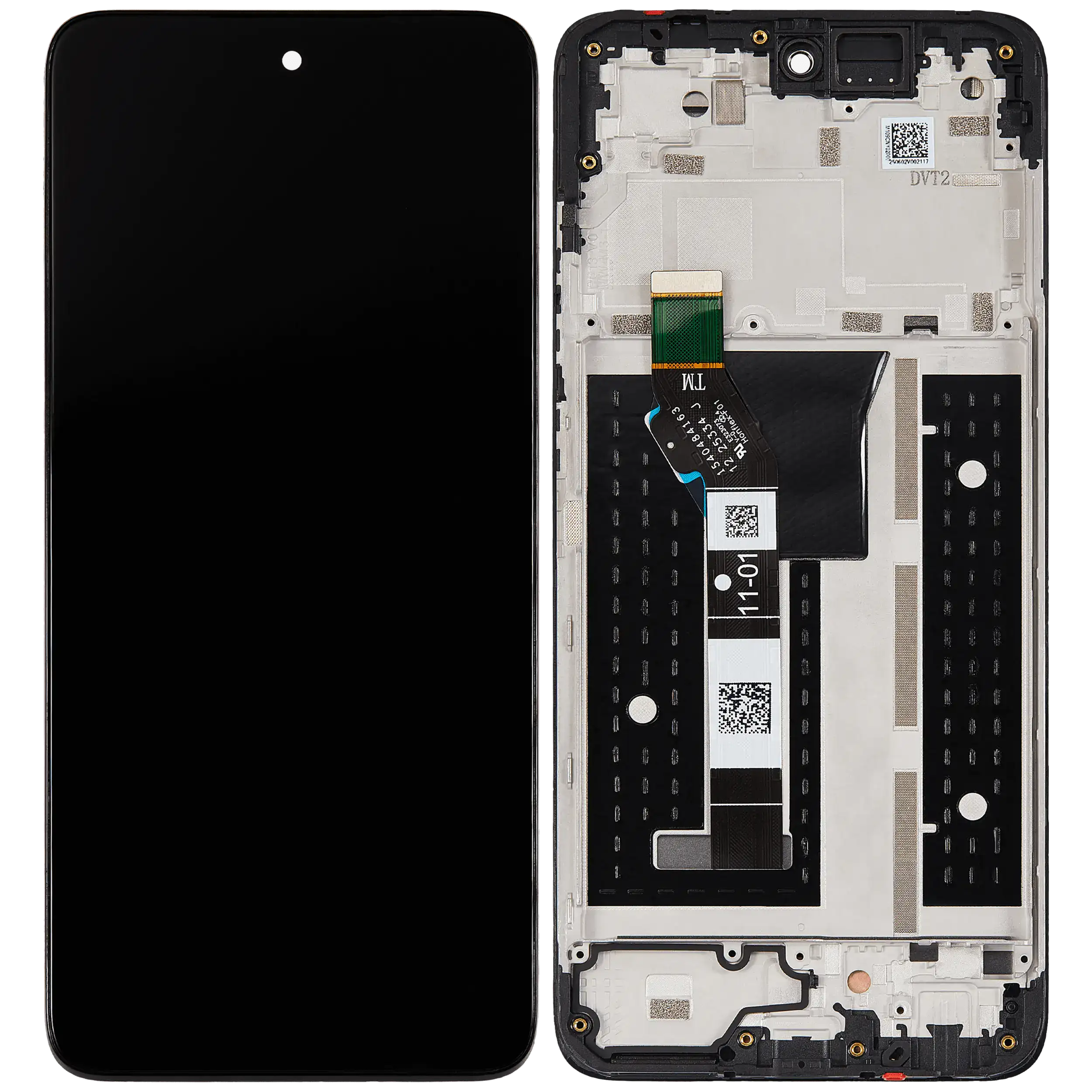 LCD Display mit Rahmen für Motorola Moto G Play (XT2615 / 2026) (professionell aufgearbeitet) – Bild 2