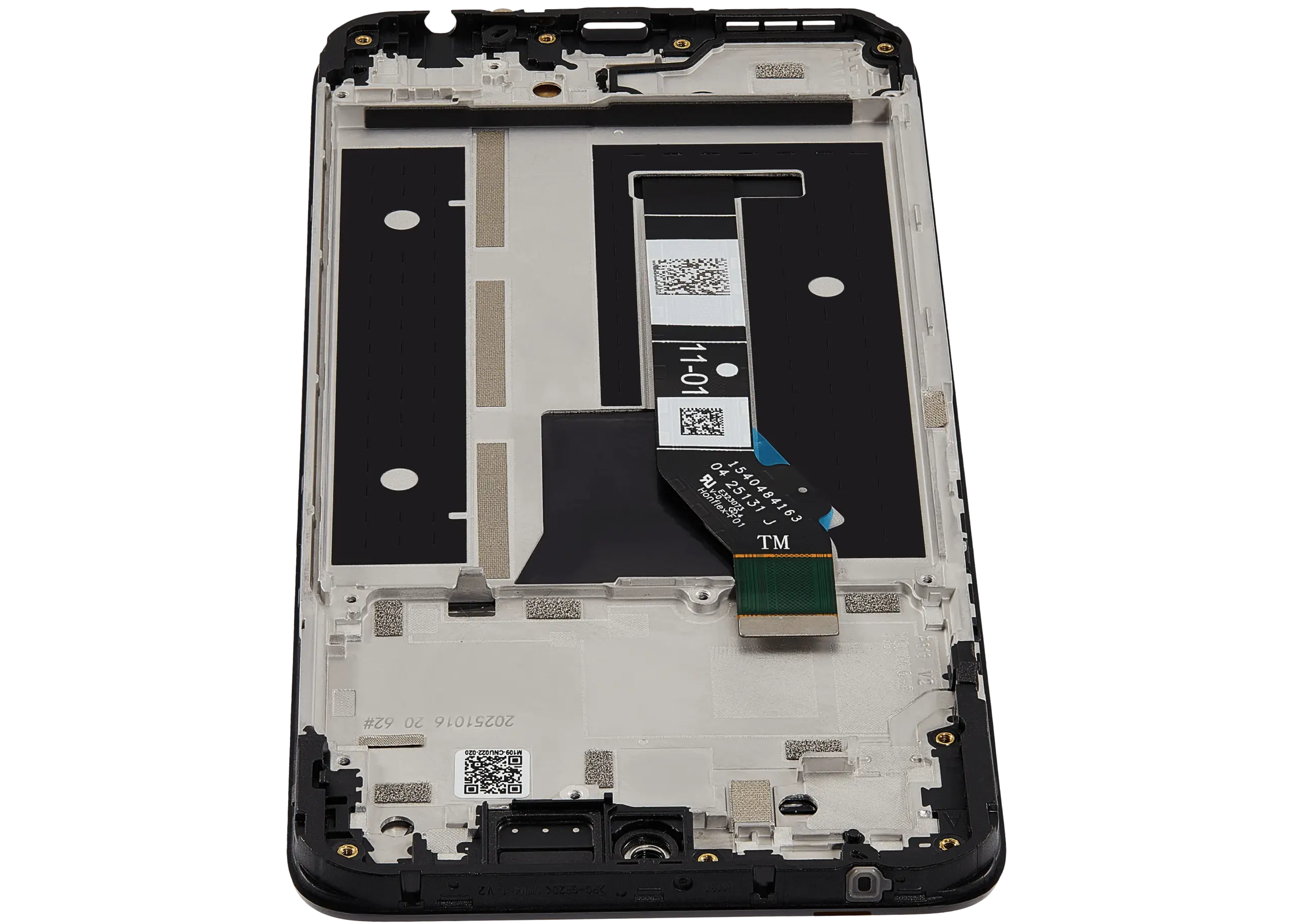 LCD Display mit Rahmen für Motorola Moto G 5G (XT2613 / 2026) (professionell aufgearbeitet) – Bild 4