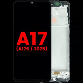 OLED Display mit Rahmen für Samsung Galaxy A17 5G (A176 / 2025) (Aftermarket Plus)