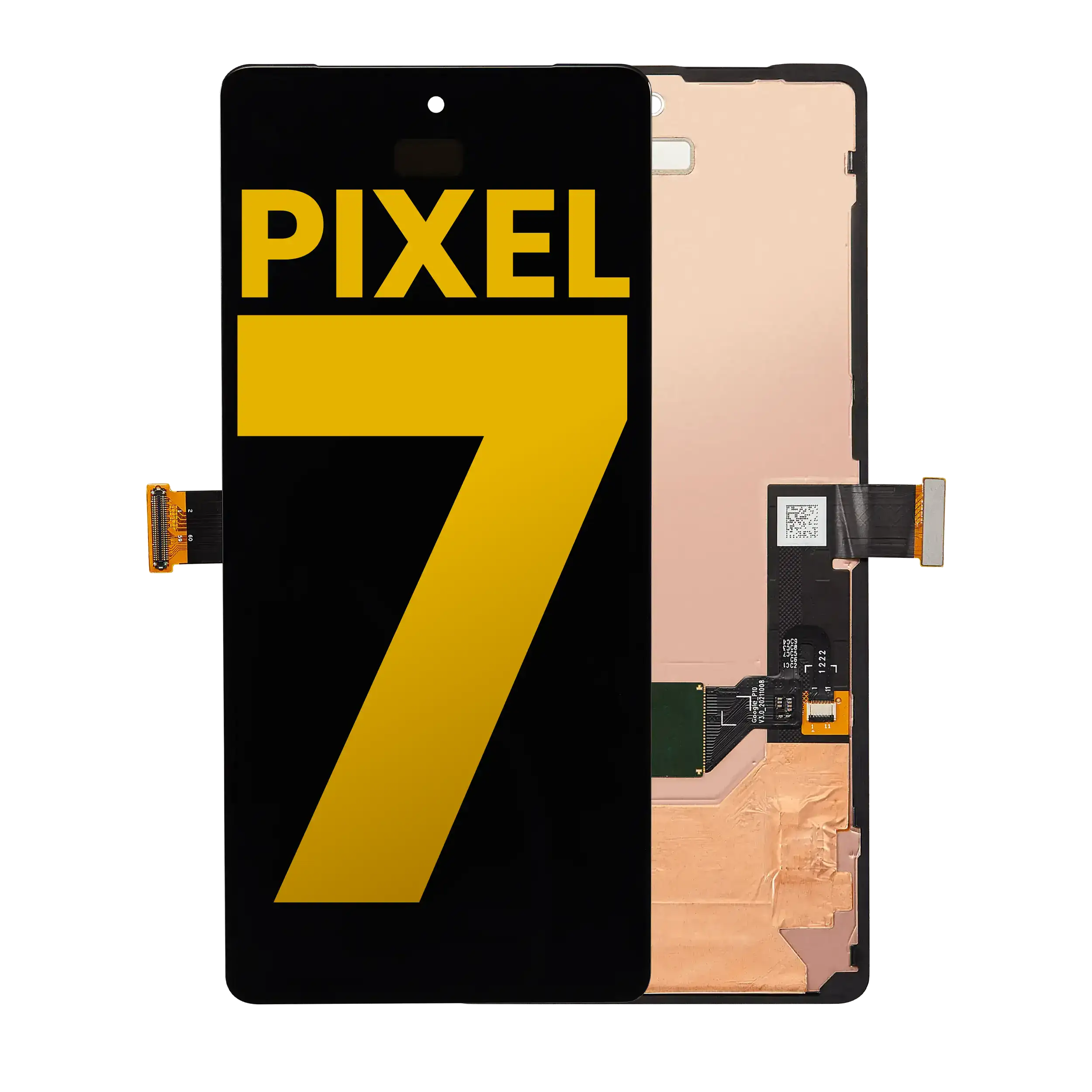 OLED Display mit Rahmen (ohne Fingerprint Sensor) für Google Pixel 7 (Aftermarket Plus) – Bild 2