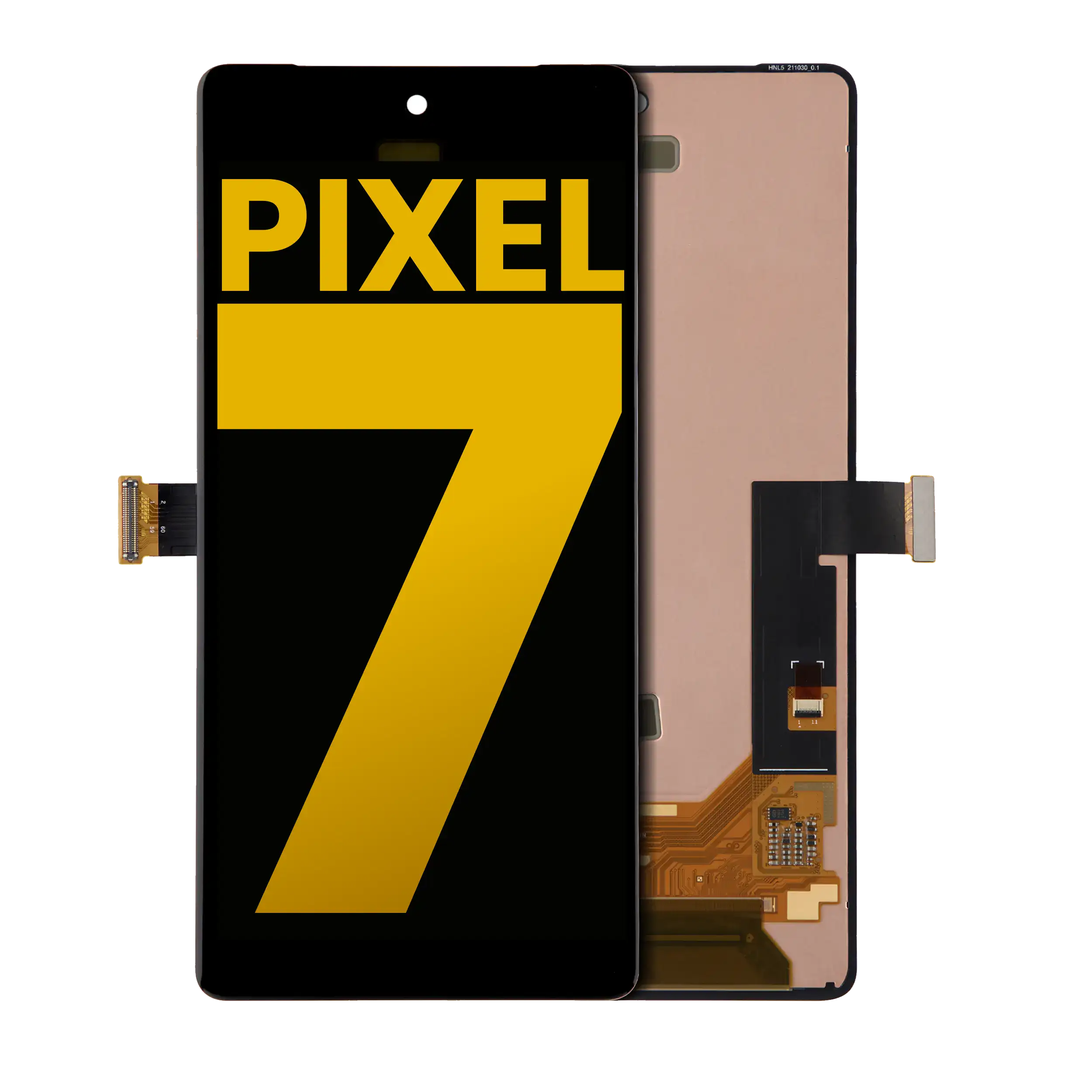 OLED Display mit Rahmen (ohne Fingerprint Sensor) für Google Pixel 7 (Aftermarket Plus) – Bild 3