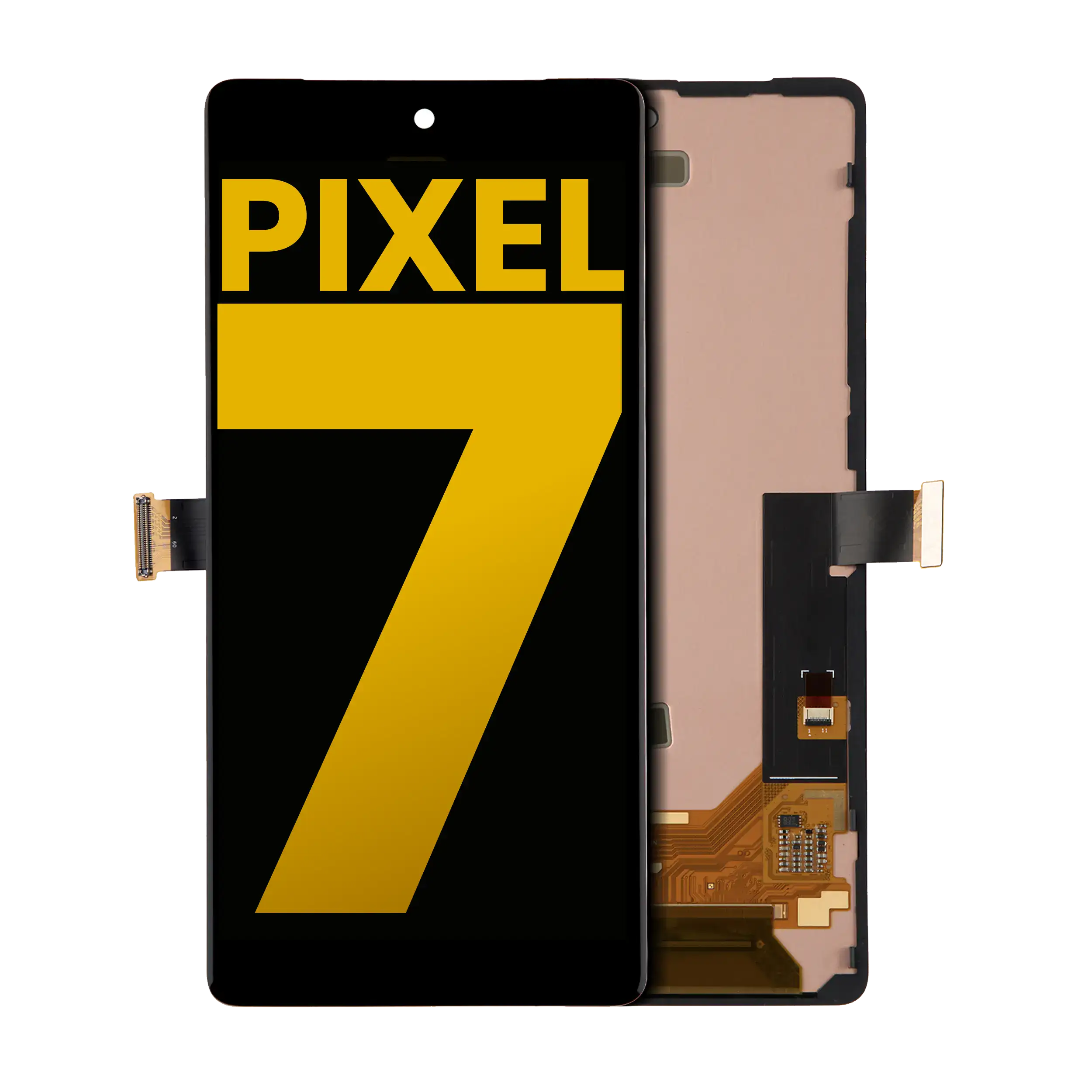 OLED Display mit Rahmen (ohne Fingerprint Sensor) für Google Pixel 7 (Aftermarket Plus) – Bild 5