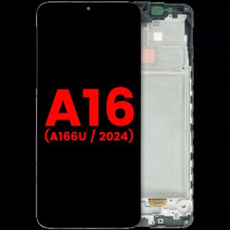 OLED Display mit Rahmen für Samsung Galaxy A16 5G (A166U / 2024) (US-Version) (Aftermarket Plus)