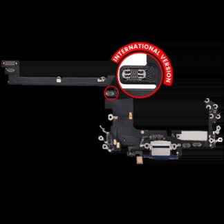 Ladebuchse Flexkabel für iPhone 17 Pro (Aftermarket Plus) (International Version) (Deep Blue)