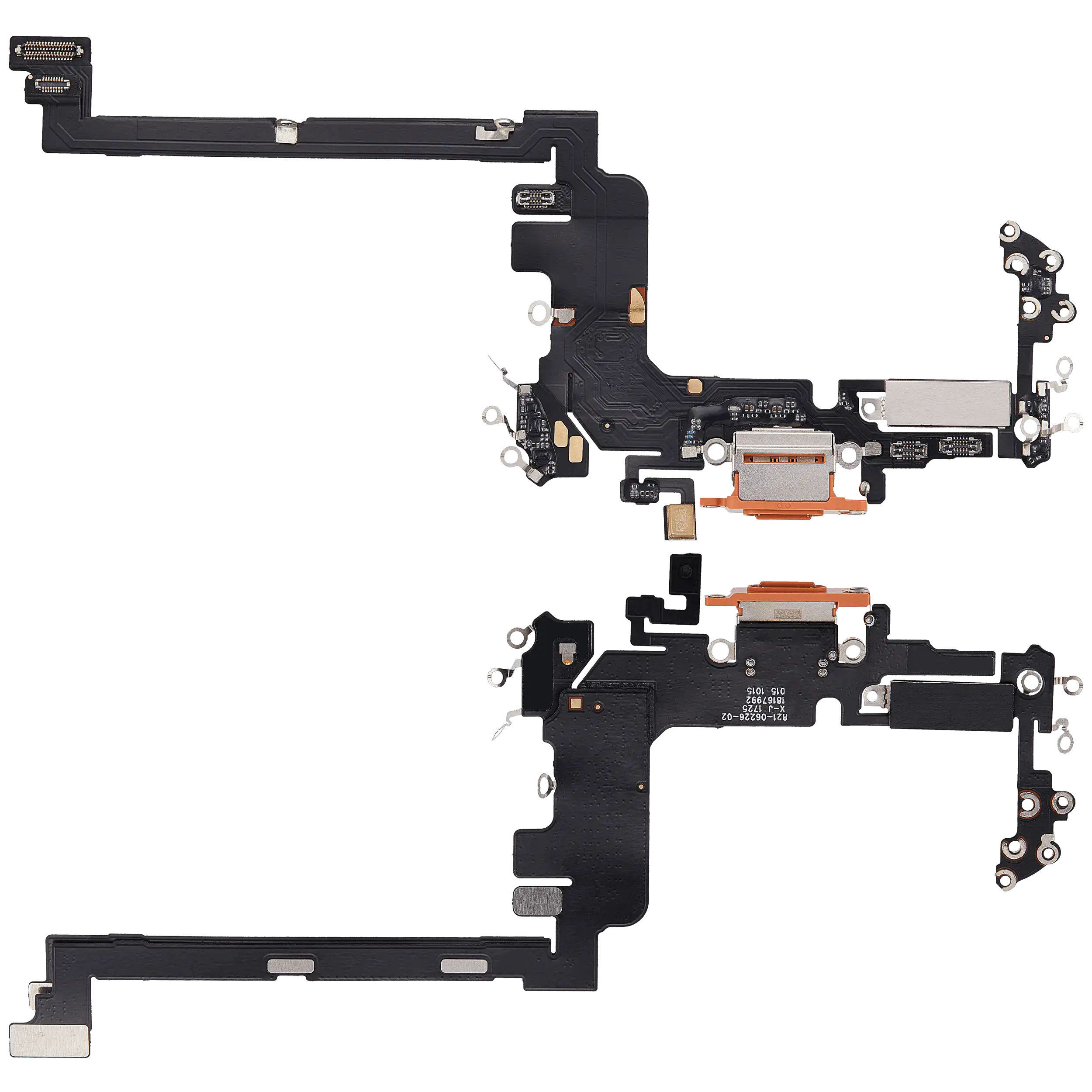 Ladebuchse Flexkabel für iPhone 17 Pro (Aftermarket Plus) (International Version) (Cosmic Orange) – Bild 2