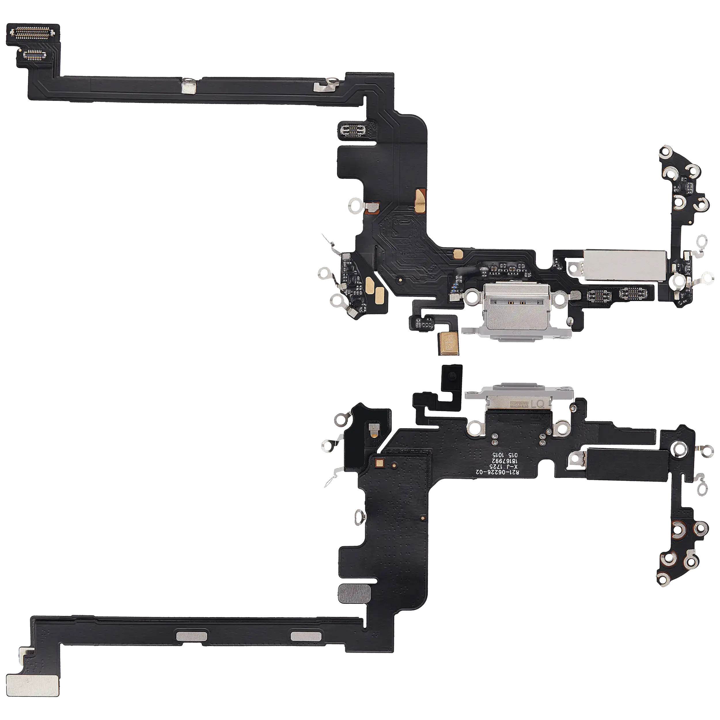 Ladebuchse Flexkabel für iPhone 17 Pro (Aftermarket Plus) (International Version) (Silver (Silber)) – Bild 2