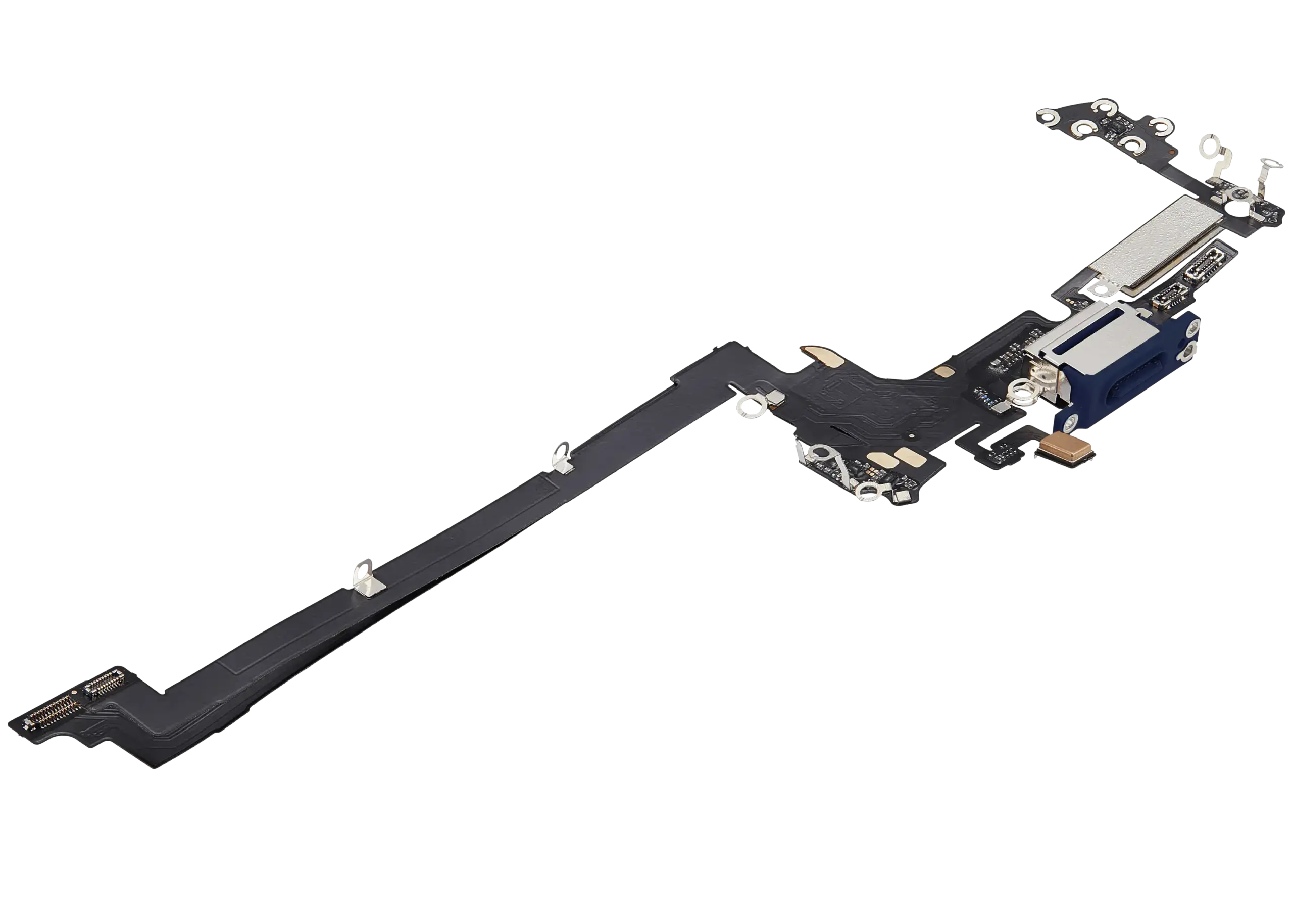 Ladebuchse Flexkabel für iPhone 17 Pro (Aftermarket Plus) (US-Version) (Deep Blue) – Bild 4