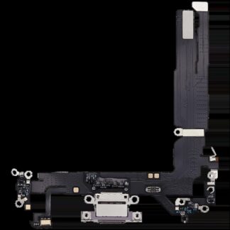 Ladebuchse Flexkabel für iPhone 17 (Aftermarket Plus) (Lavender)