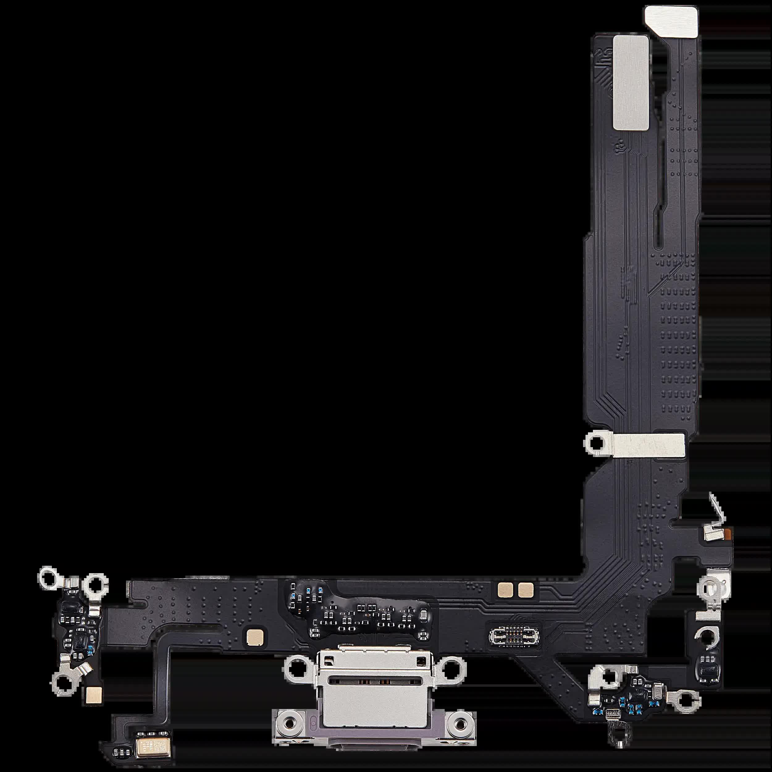 Ladebuchse Flexkabel für iPhone 17 (Aftermarket Plus) (Lavender)