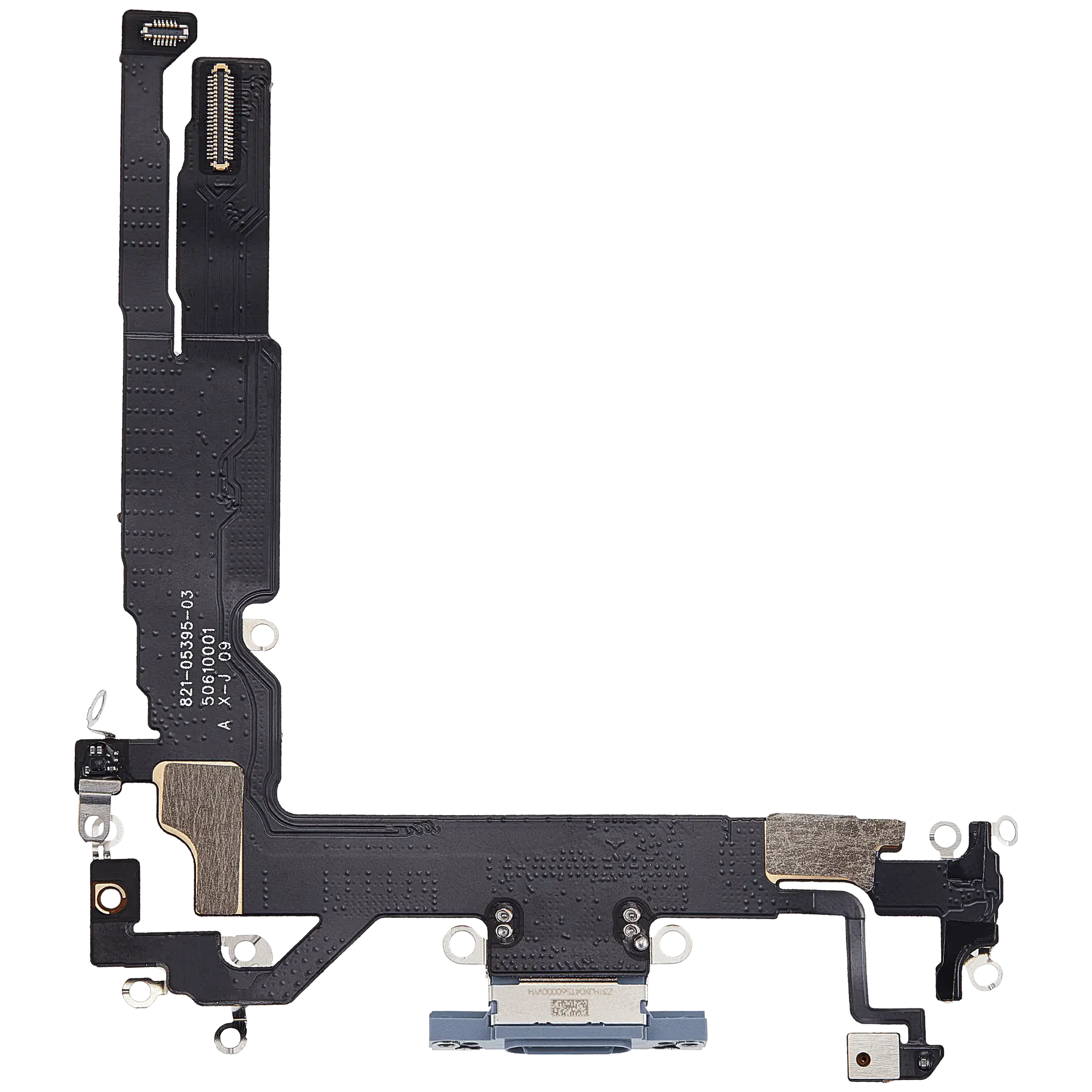 Ladebuchse Flexkabel für iPhone 17 (Aftermarket Plus) (Mist Blue) – Bild 3
