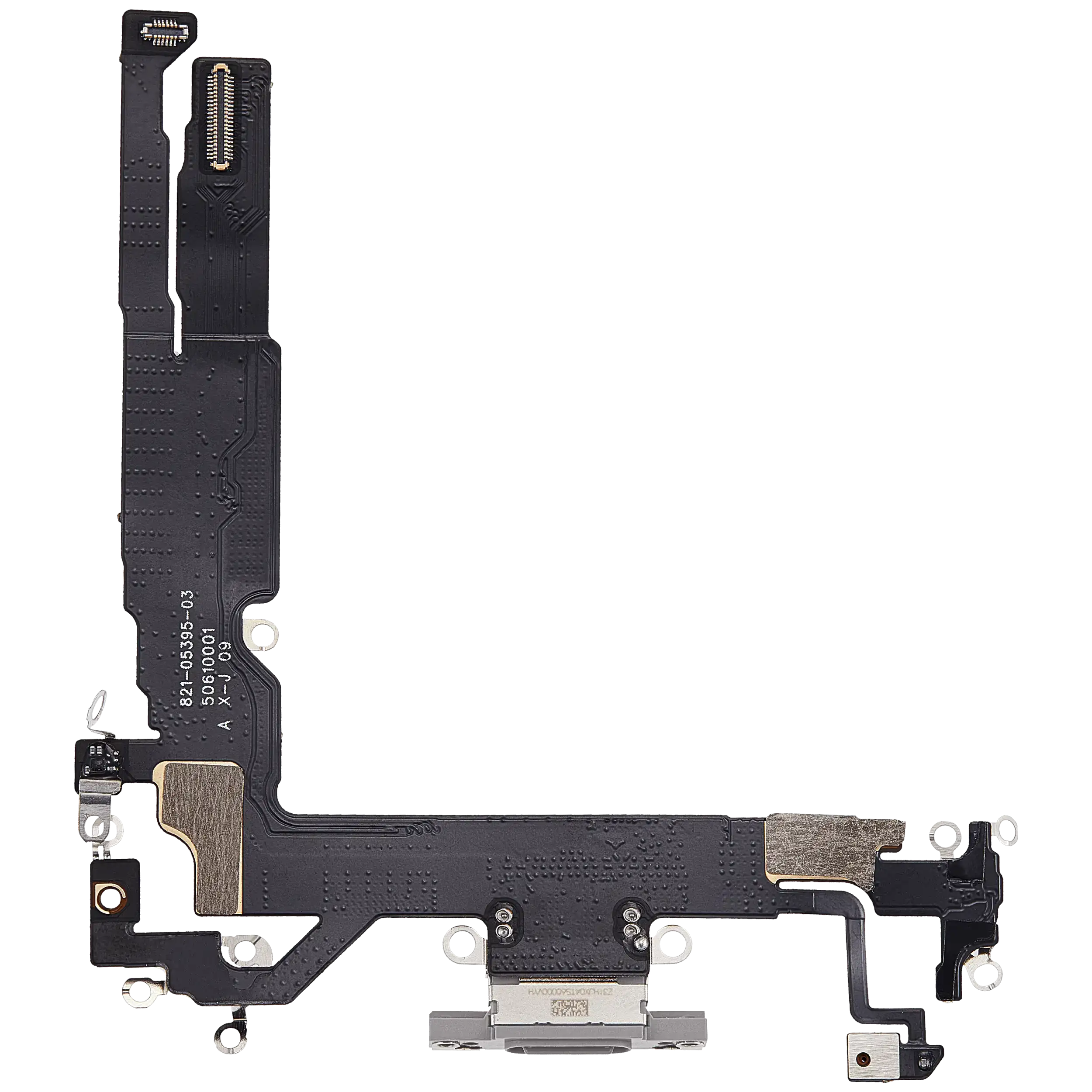 Ladebuchse Flexkabel für iPhone 17 (Aftermarket Plus) (White (Weiß)) – Bild 3