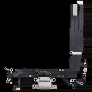 Ladebuchse Flexkabel für iPhone 17 (Aftermarket Plus) (White (Weiß))
