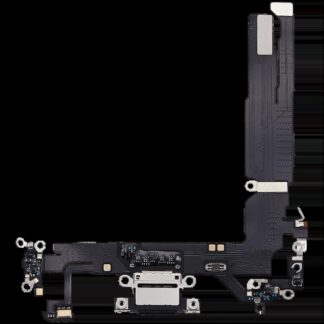 Ladebuchse Flexkabel für iPhone 17 (Aftermarket Plus) (Black (Schwarz))