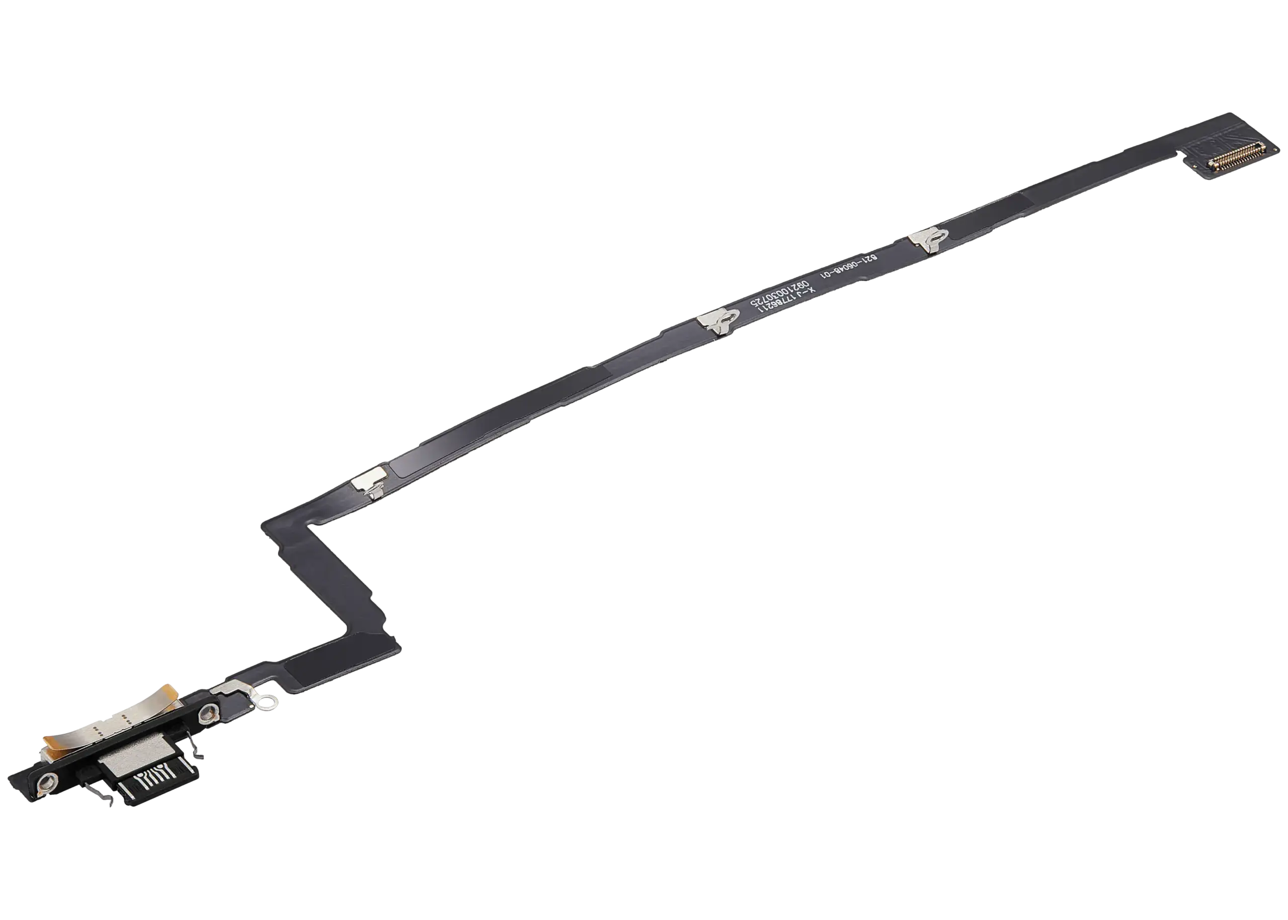 Ladebuchse Flexkabel für iPhone Air (Aftermarket Plus) (Space Black) – Bild 4