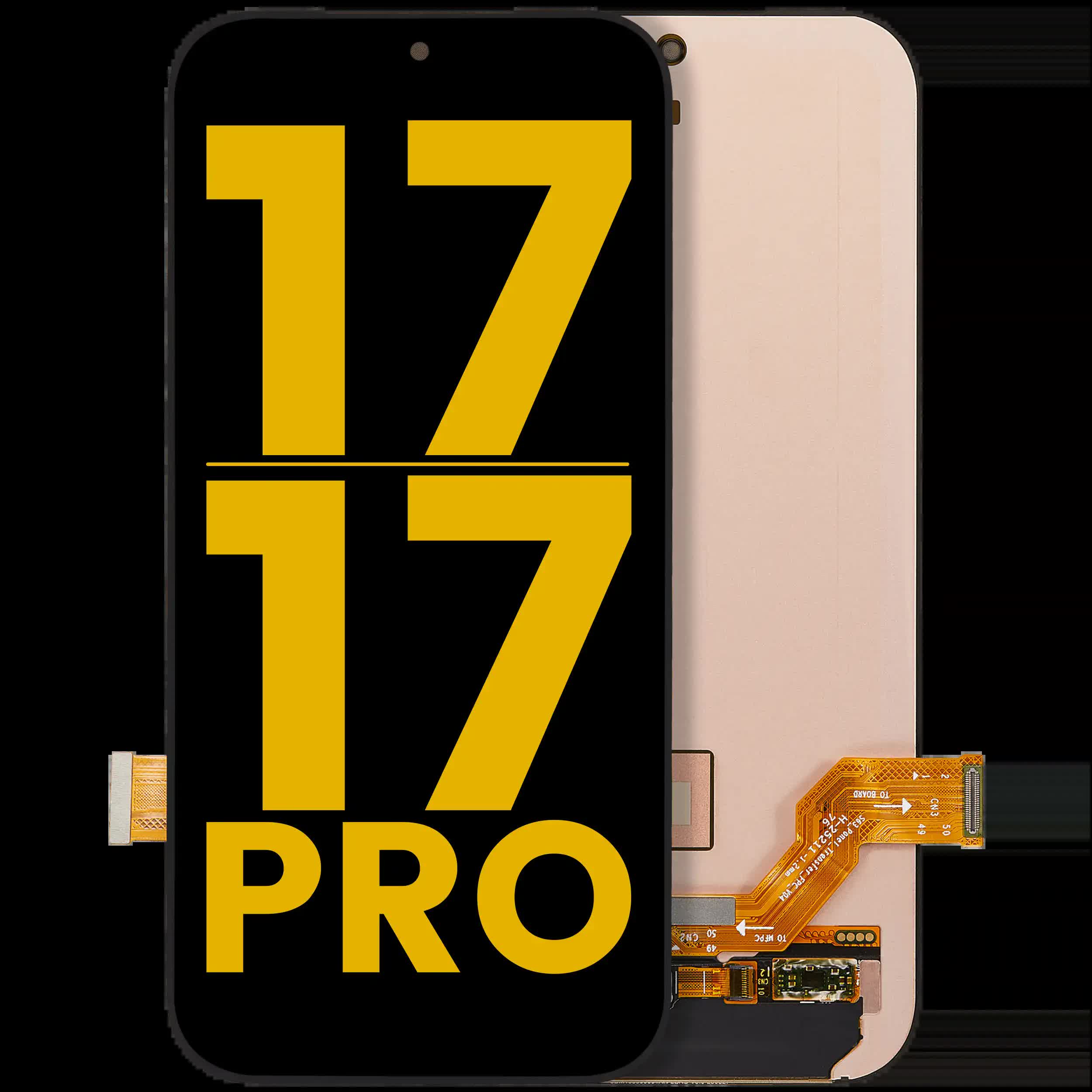 OLED Display ohne Rahmen für Xiaomi 17 / Xiaomi 17 Pro (professionell aufgearbeitet)