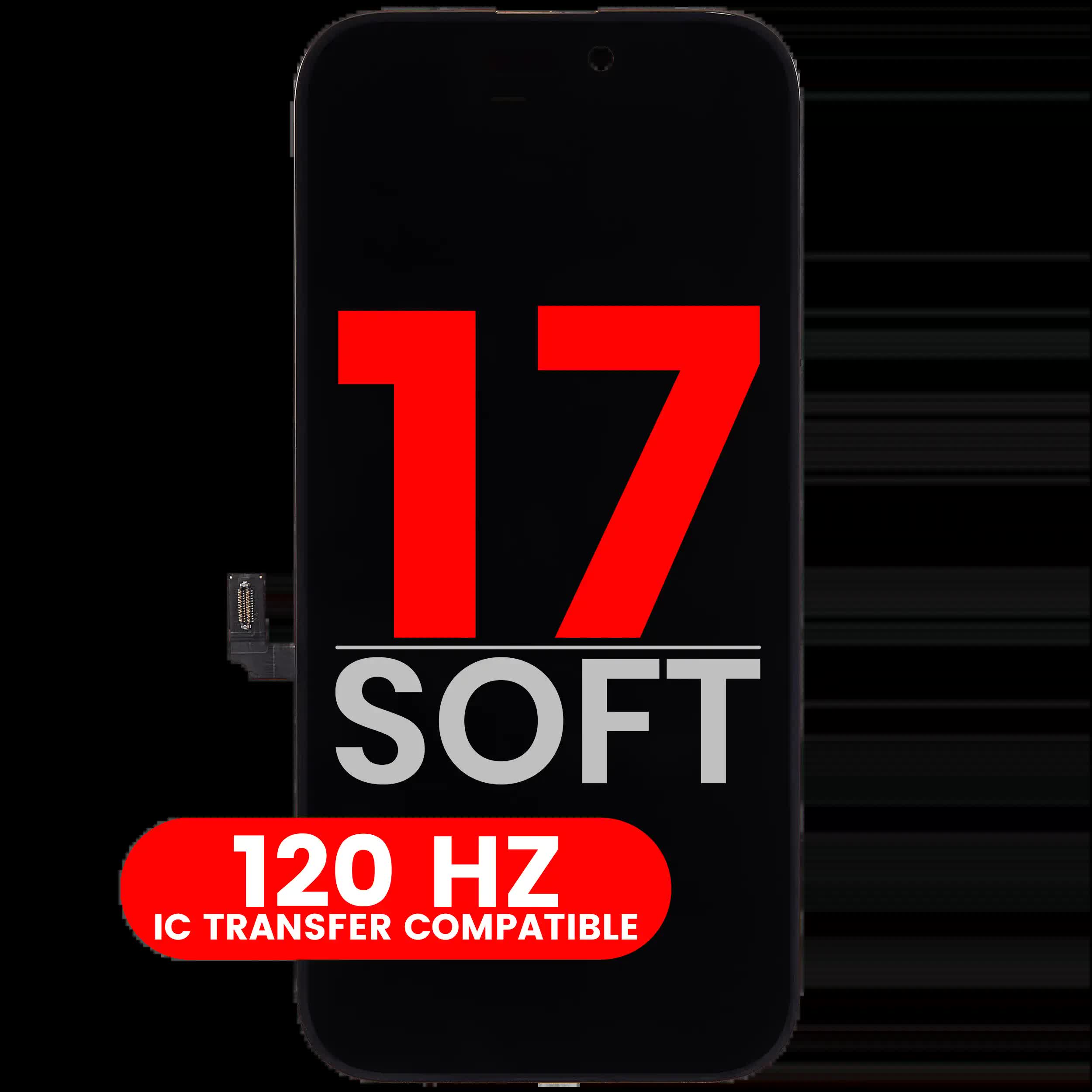 OLED Display für iPhone 17 (Aftermarket Plus: Soft) (120HZ)