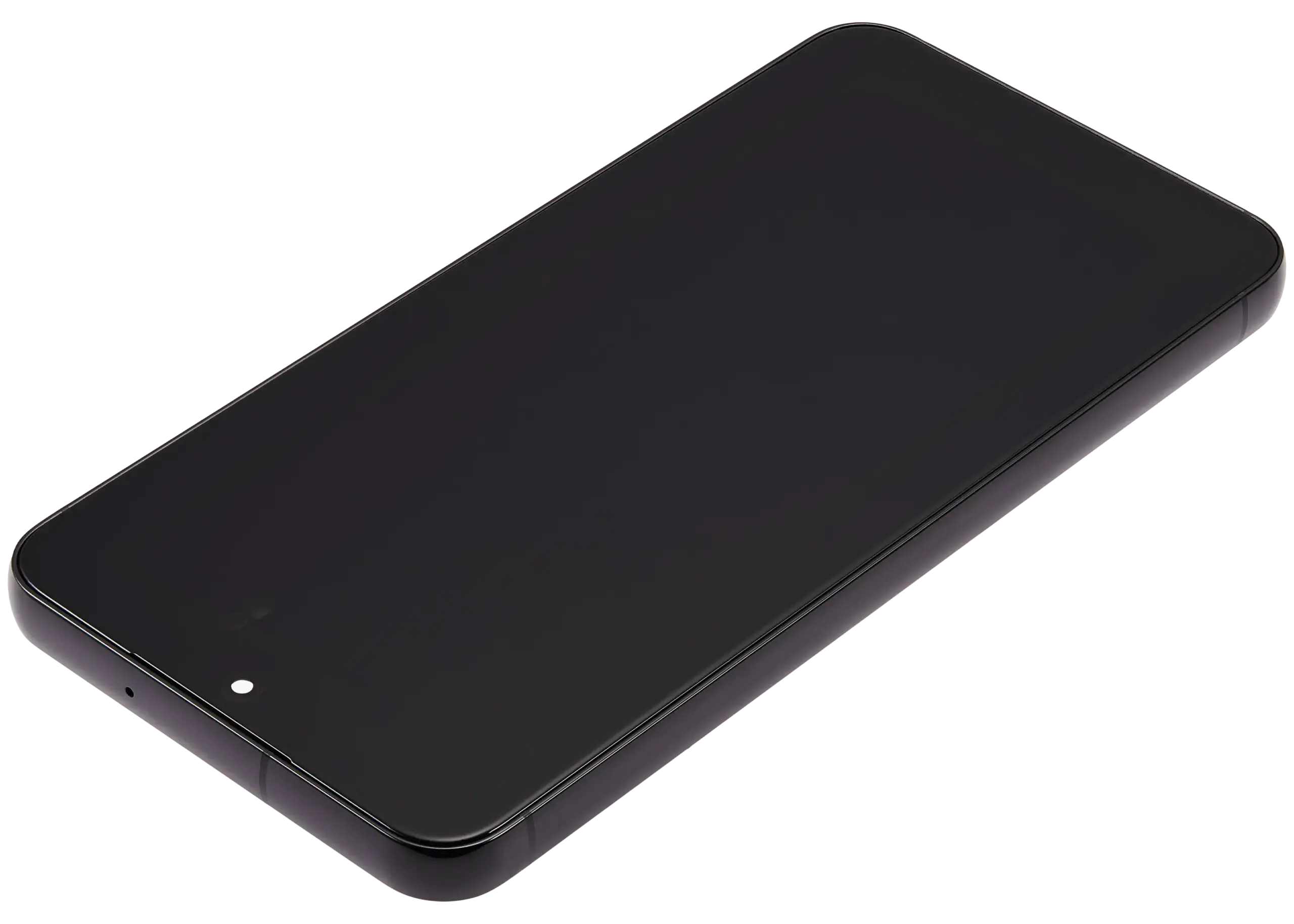 OLED Display mit Rahmen für Samsung Galaxy S23 5G (US & International) (Aftermarket Plus) (Phantom Black) – Bild 2
