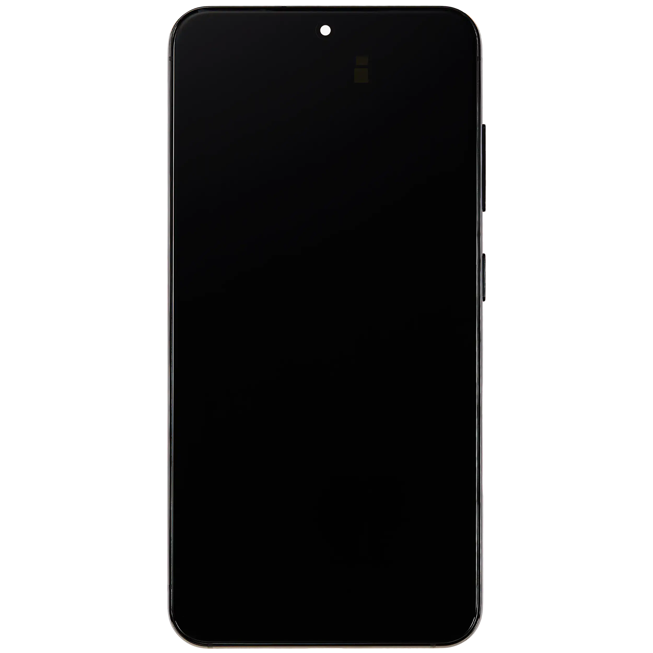 OLED Display mit Rahmen für Samsung Galaxy S23 5G (US & International) (Aftermarket Plus) (Phantom Black) – Bild 3