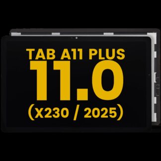 LCD Display ohne Rahmen für Samsung Galaxy Tab A11 Plus 11.0" (X230) (2025) (professionell aufgearbeitet) (Black (Schwarz))