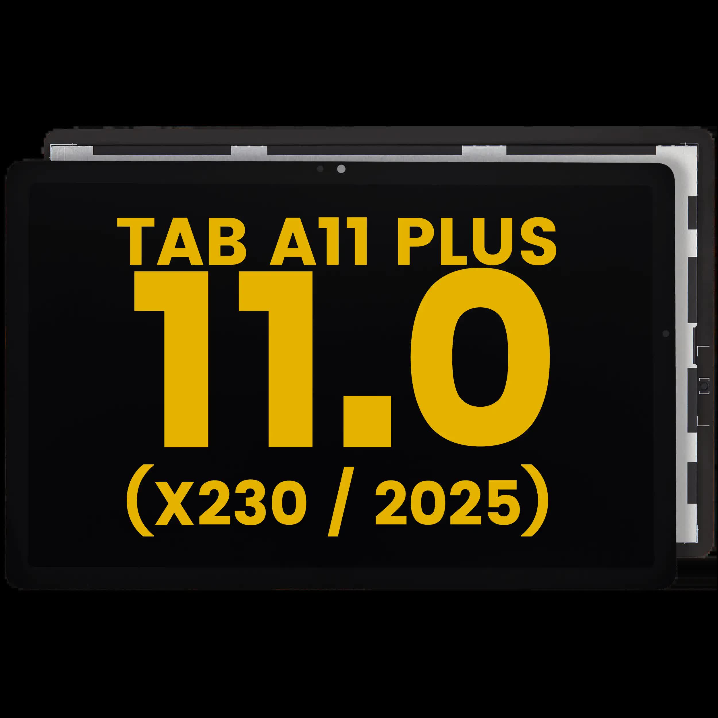 LCD Display ohne Rahmen für Samsung Galaxy Tab A11 Plus 11.0" (X230) (2025) (professionell aufgearbeitet) (Black (Schwarz))