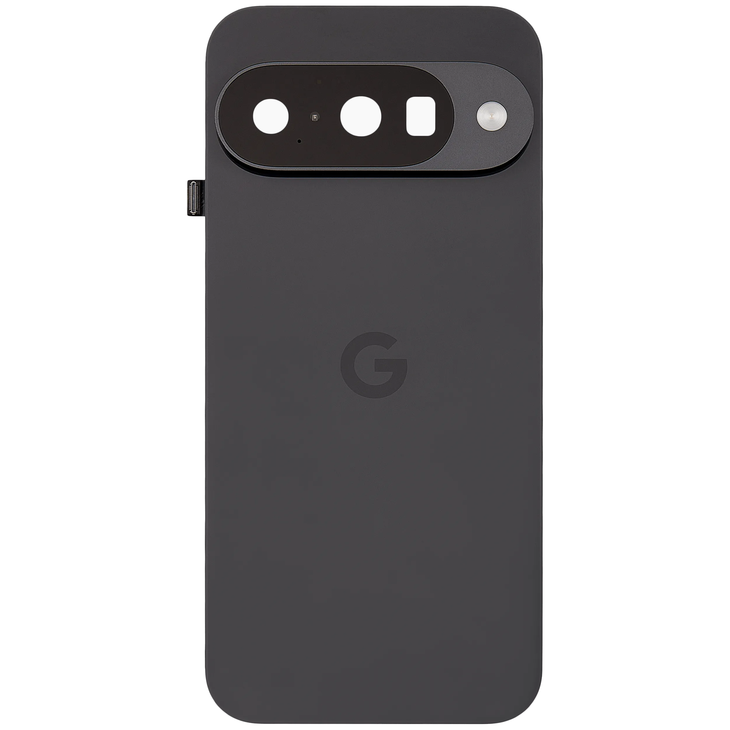 Rückdeckel Gehäuse mit Kleinteilen vormontiert für Google Pixel 10 (ausgebautes Originalteil: Grade A) (Obsidian) – Bild 3