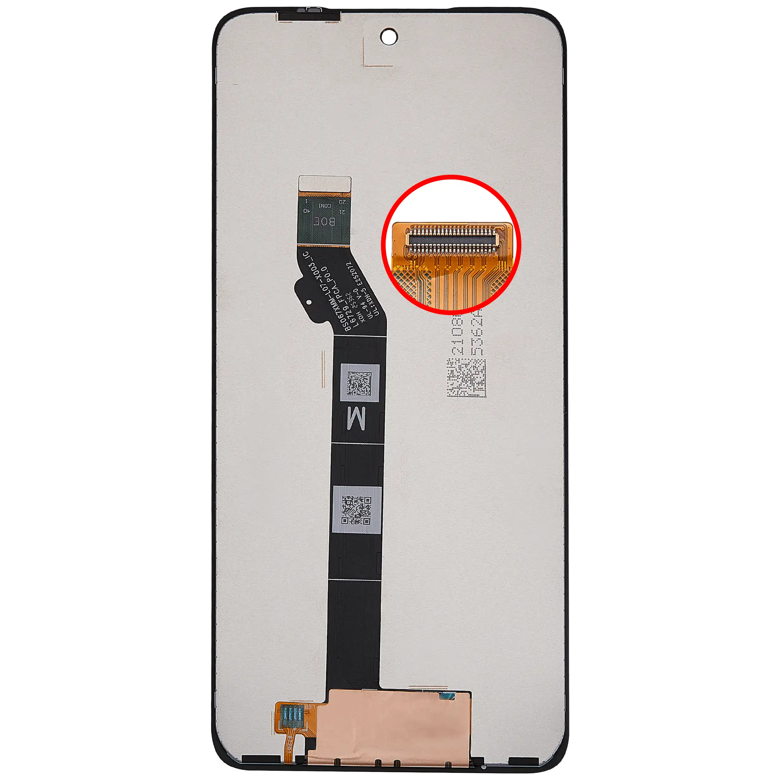 LCD Display ohne Rahmen für Motorola Moto G57 (XT2537 / 2025) / G57 Power (XT2537 / 2025) (professionell aufgearbeitet) – Bild 4