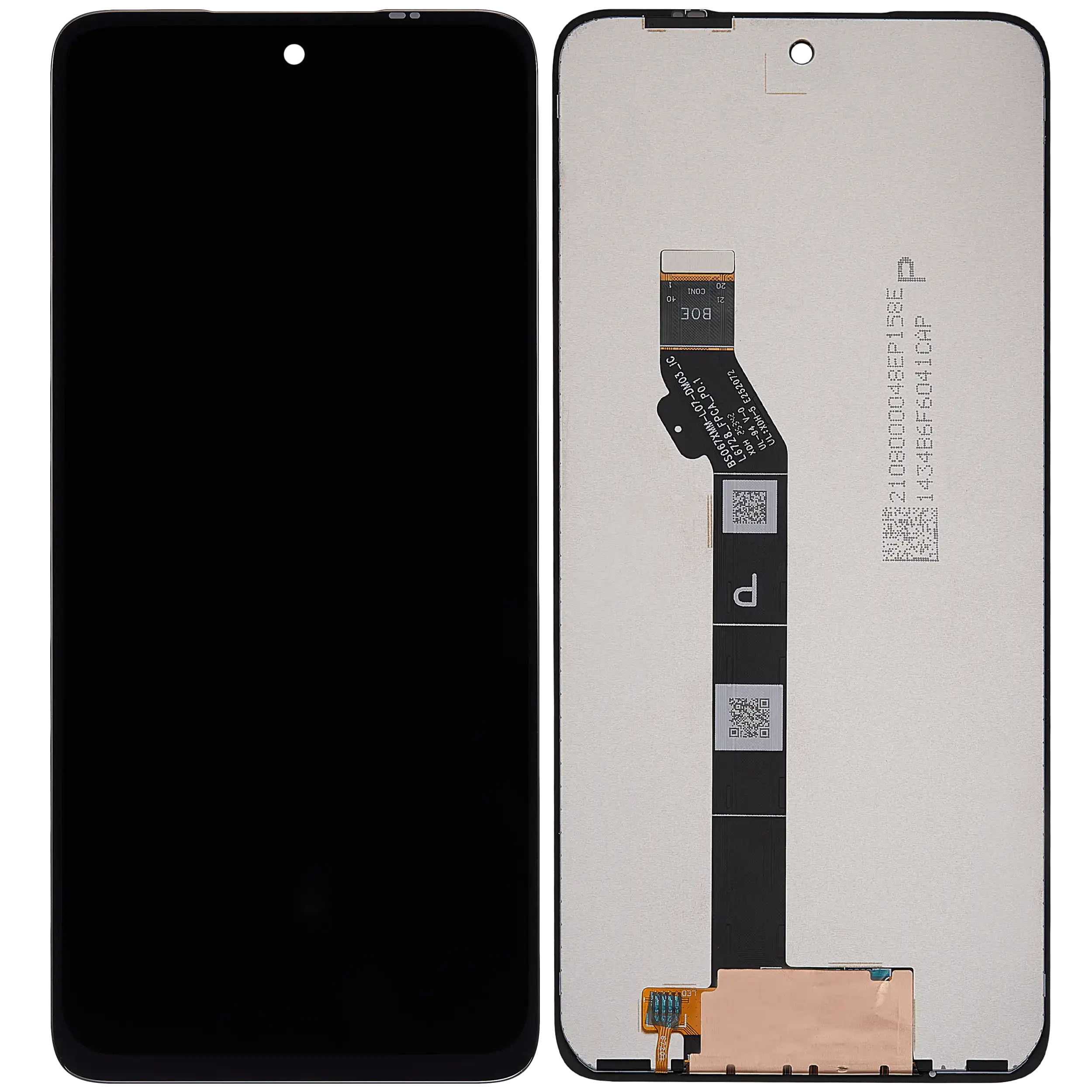 LCD Display ohne Rahmen für Motorola Moto G67 Power 5G (XT2533 / 2025) (professionell aufgearbeitet) – Bild 2