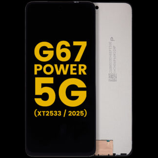 LCD Display ohne Rahmen für Motorola Moto G67 Power 5G (XT2533 / 2025) (professionell aufgearbeitet)