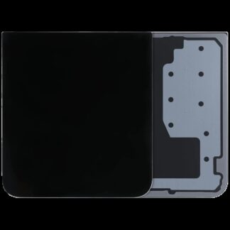 Bottom Rückdeckelglas für Samsung Galaxy Z Flip 7 FE 5G (Service Pack) (Black (Schwarz))