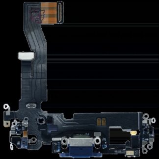 Ladebuchse Flexkabel für iPhone 12 (ausgebautes Originalteil) (Blue (Blau))