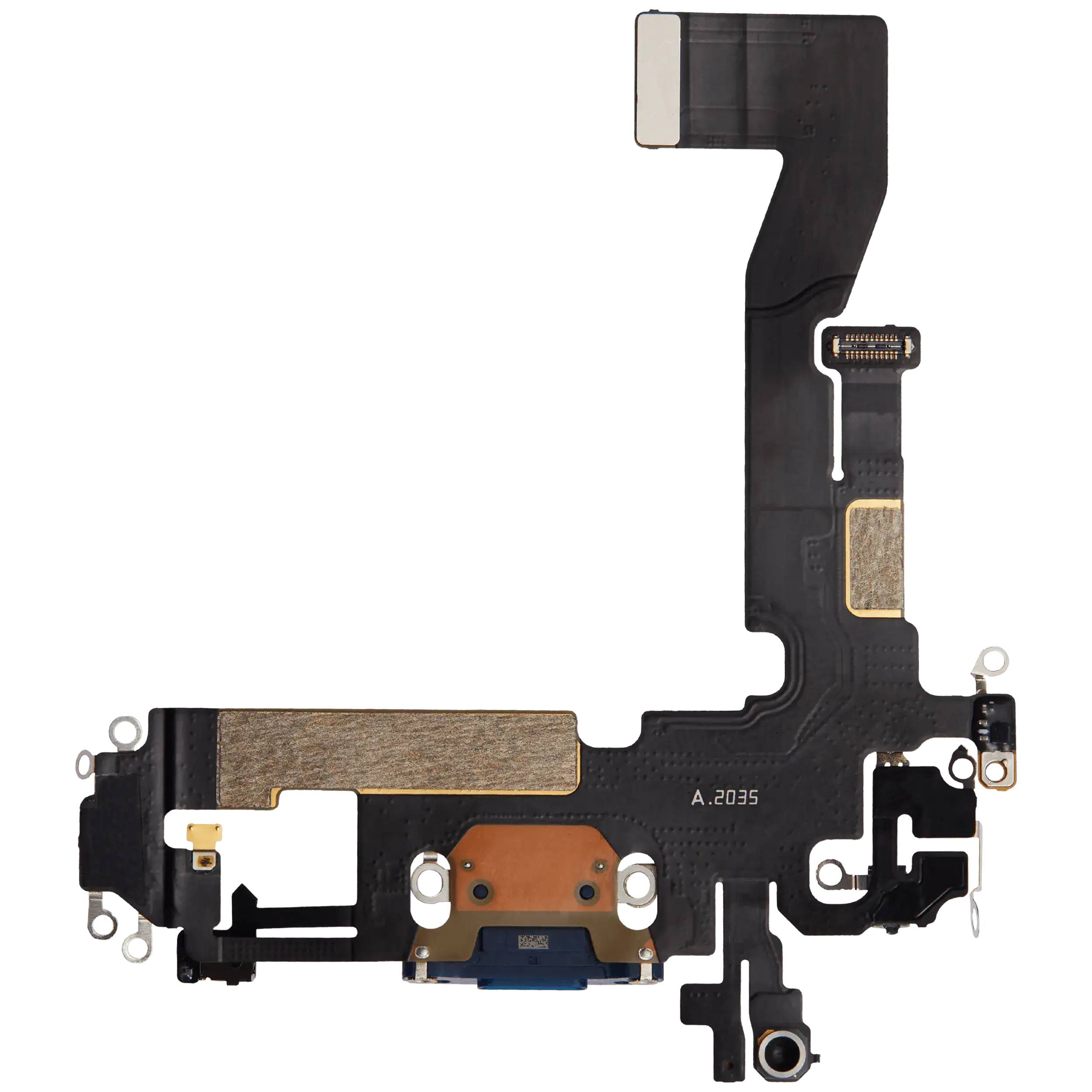 Ladebuchse Flexkabel für iPhone 12 (Premium) (Blue (Blau)) – Bild 3