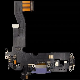 Ladebuchse Flexkabel für iPhone 12 (Aftermarket Plus) (Purple (Violett))