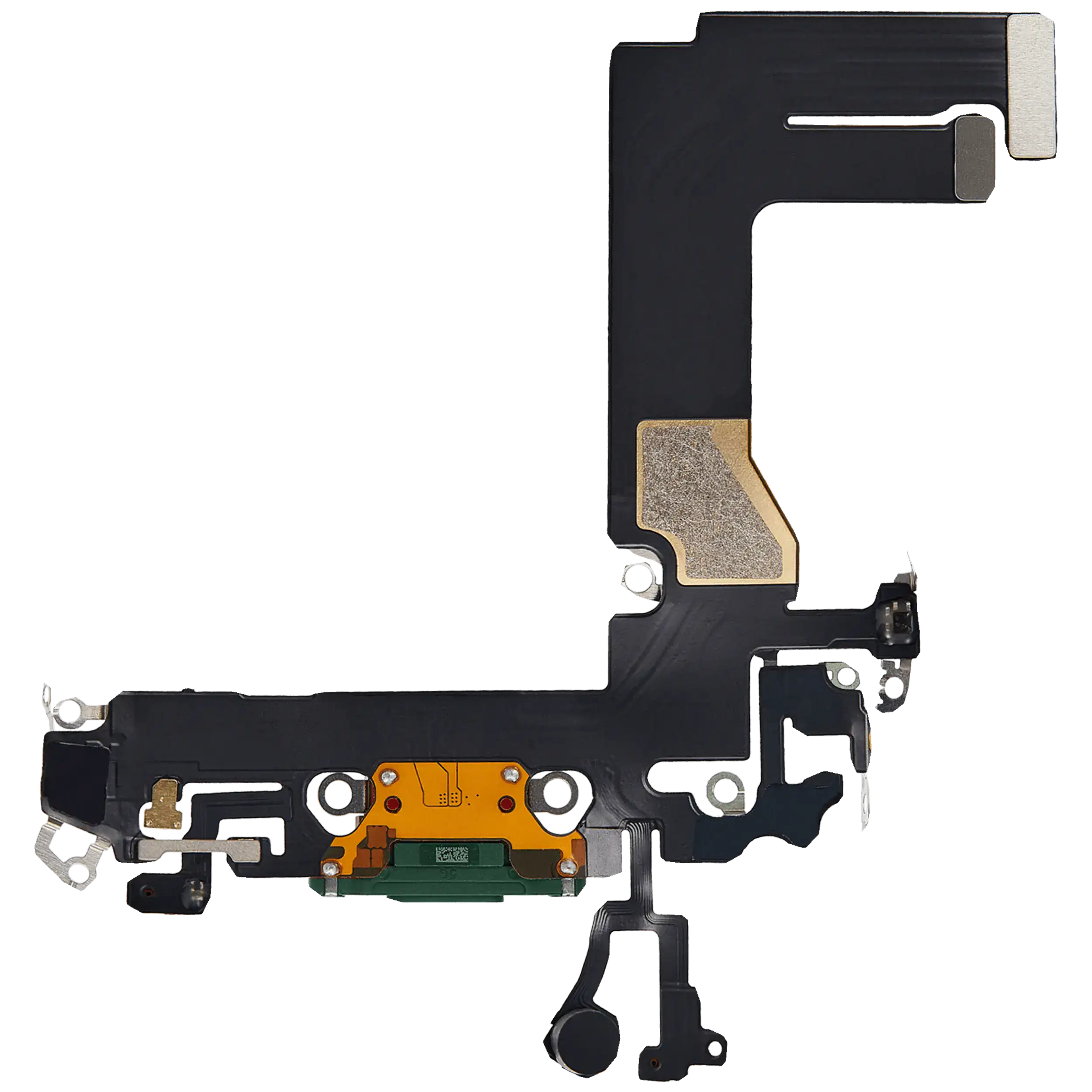 Ladebuchse Flexkabel für iPhone 13 Mini (Aftermarket Plus) (Green (Grün)) – Bild 3
