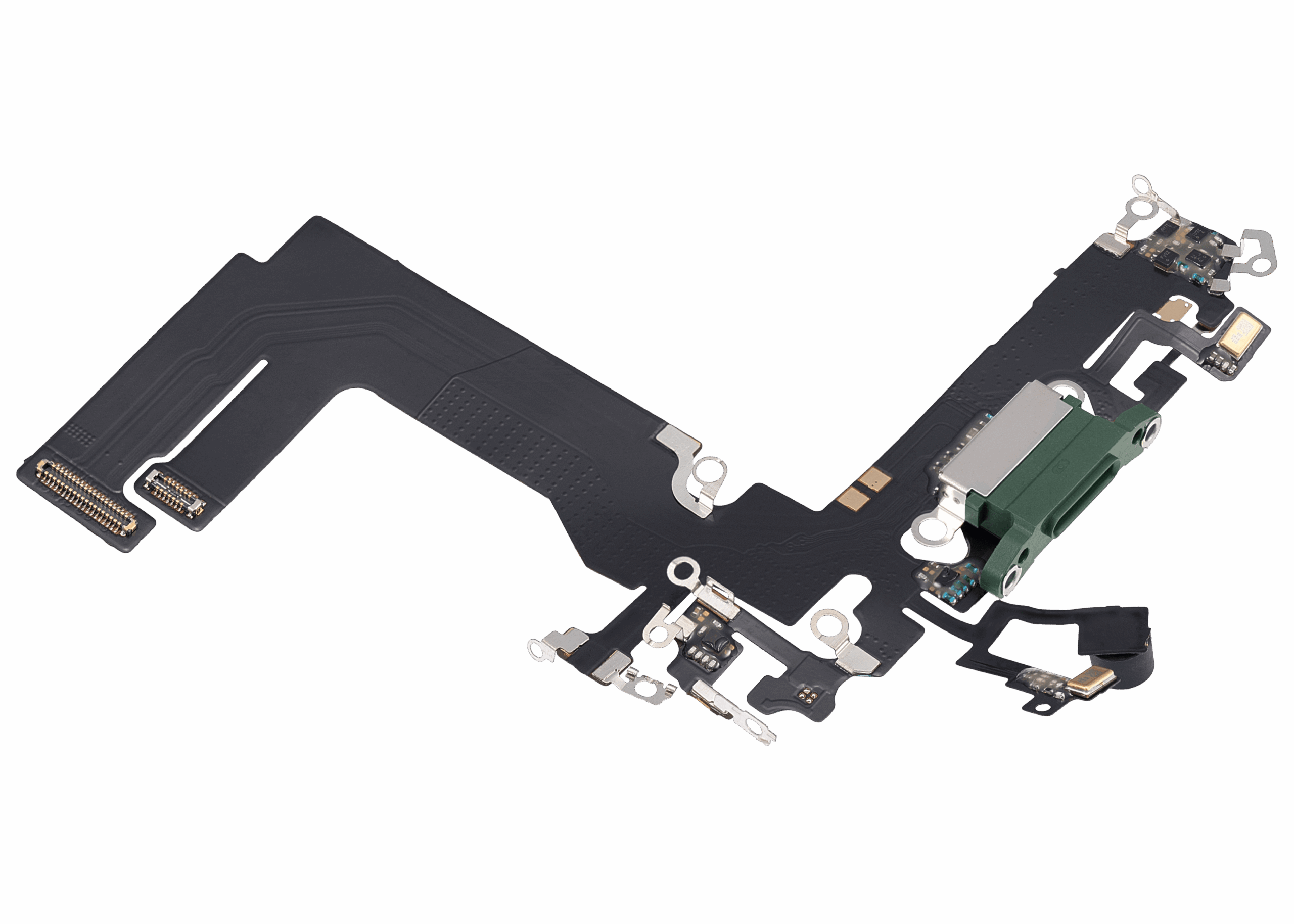 Ladebuchse Flexkabel für iPhone 13 Mini (Aftermarket Plus) (Green (Grün)) – Bild 4