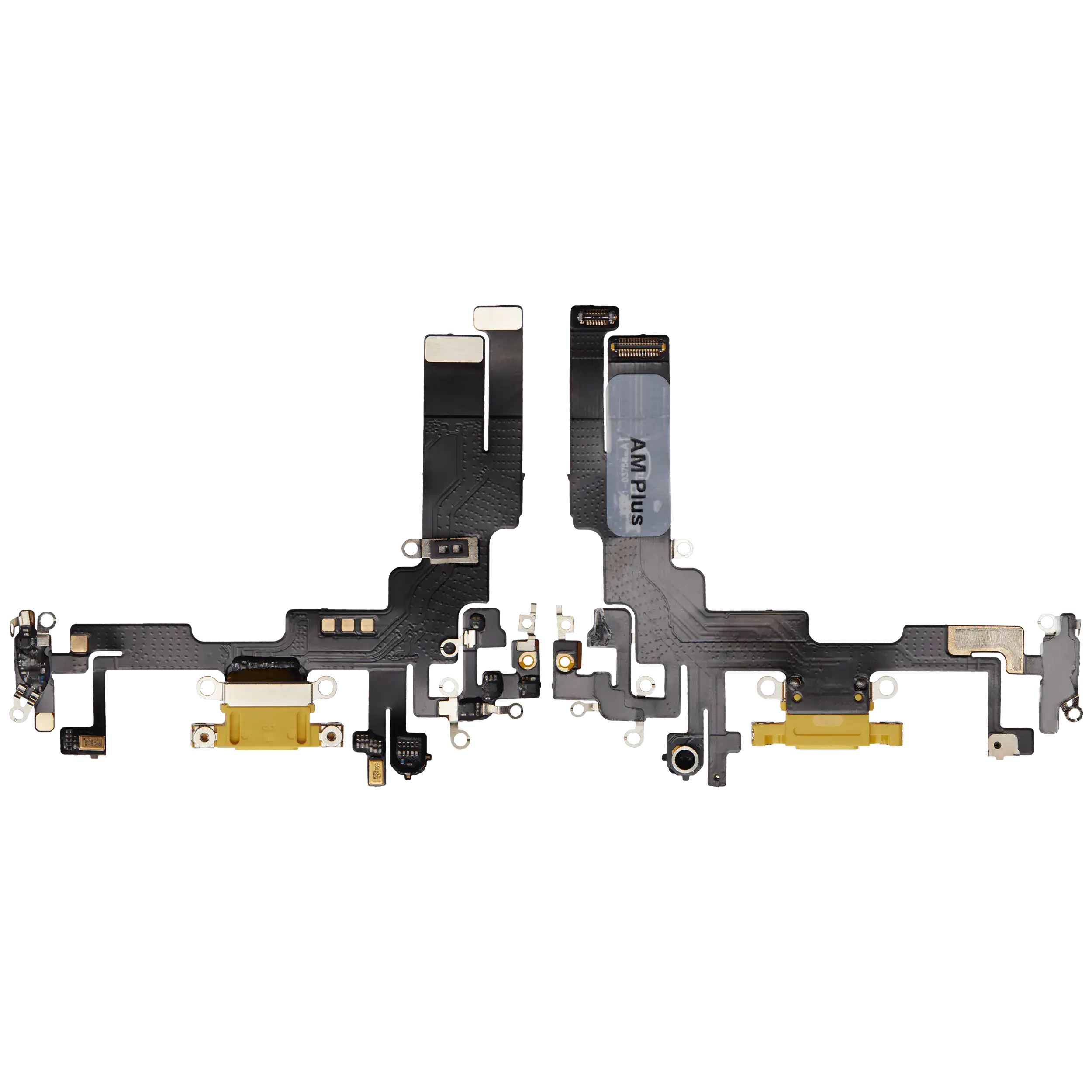 Ladebuchse Flexkabel für iPhone 14 (Aftermarket Plus) (Yellow) – Bild 2