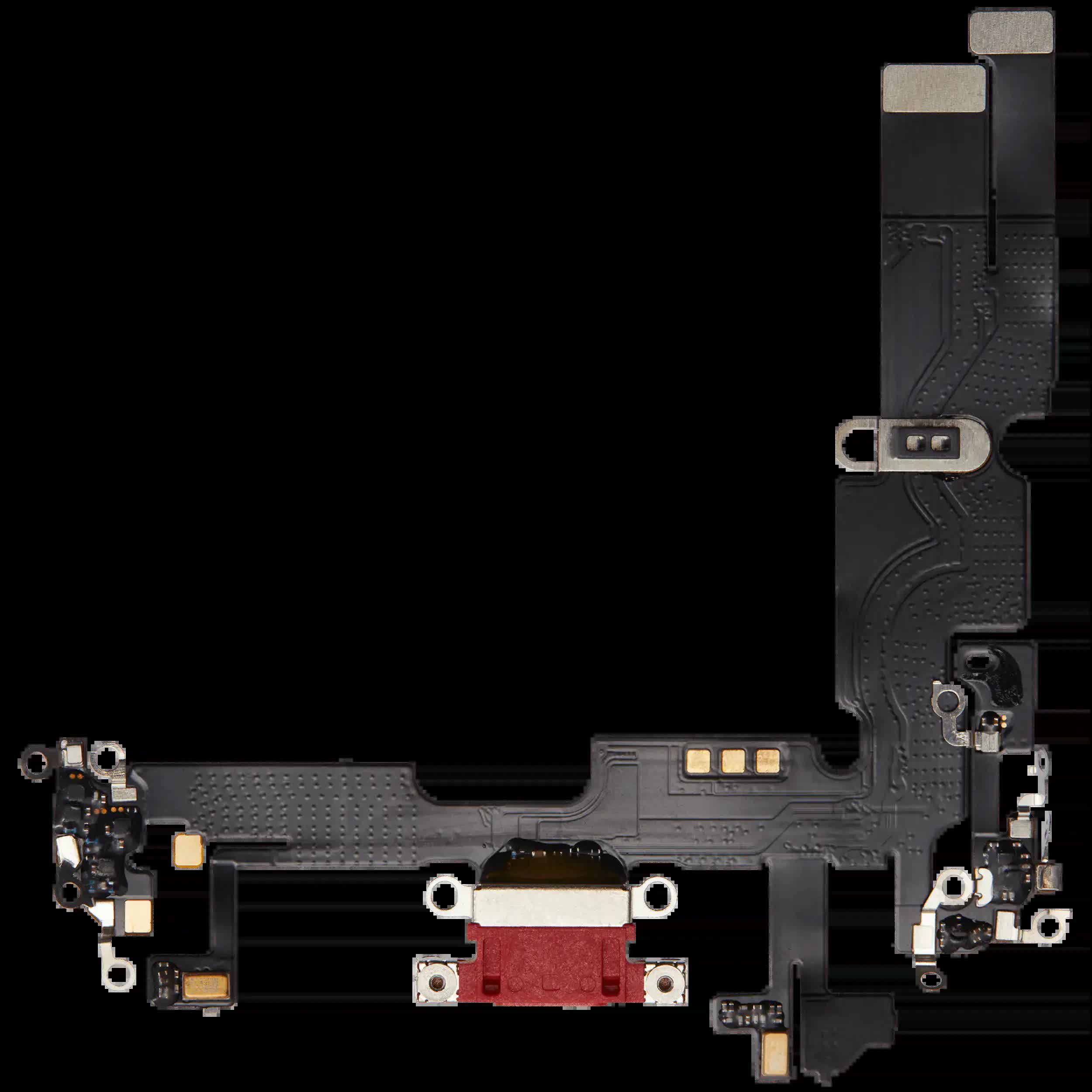 Ladebuchse Flexkabel für iPhone 14 Plus (Aftermarket Plus) (Red (Rot))